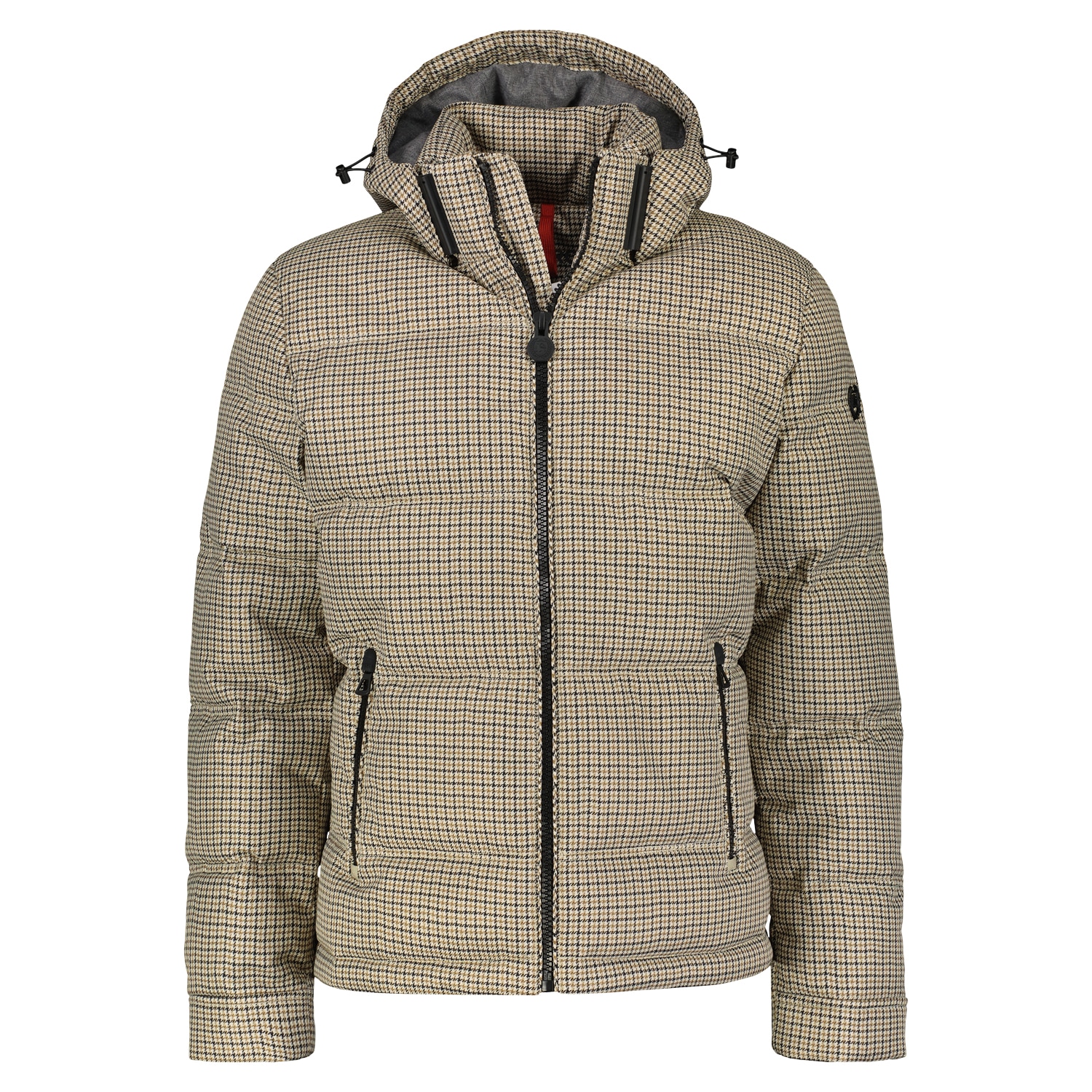 LERROS Outdoorjacke, mit Kapuze, mit Musterung von Lerros