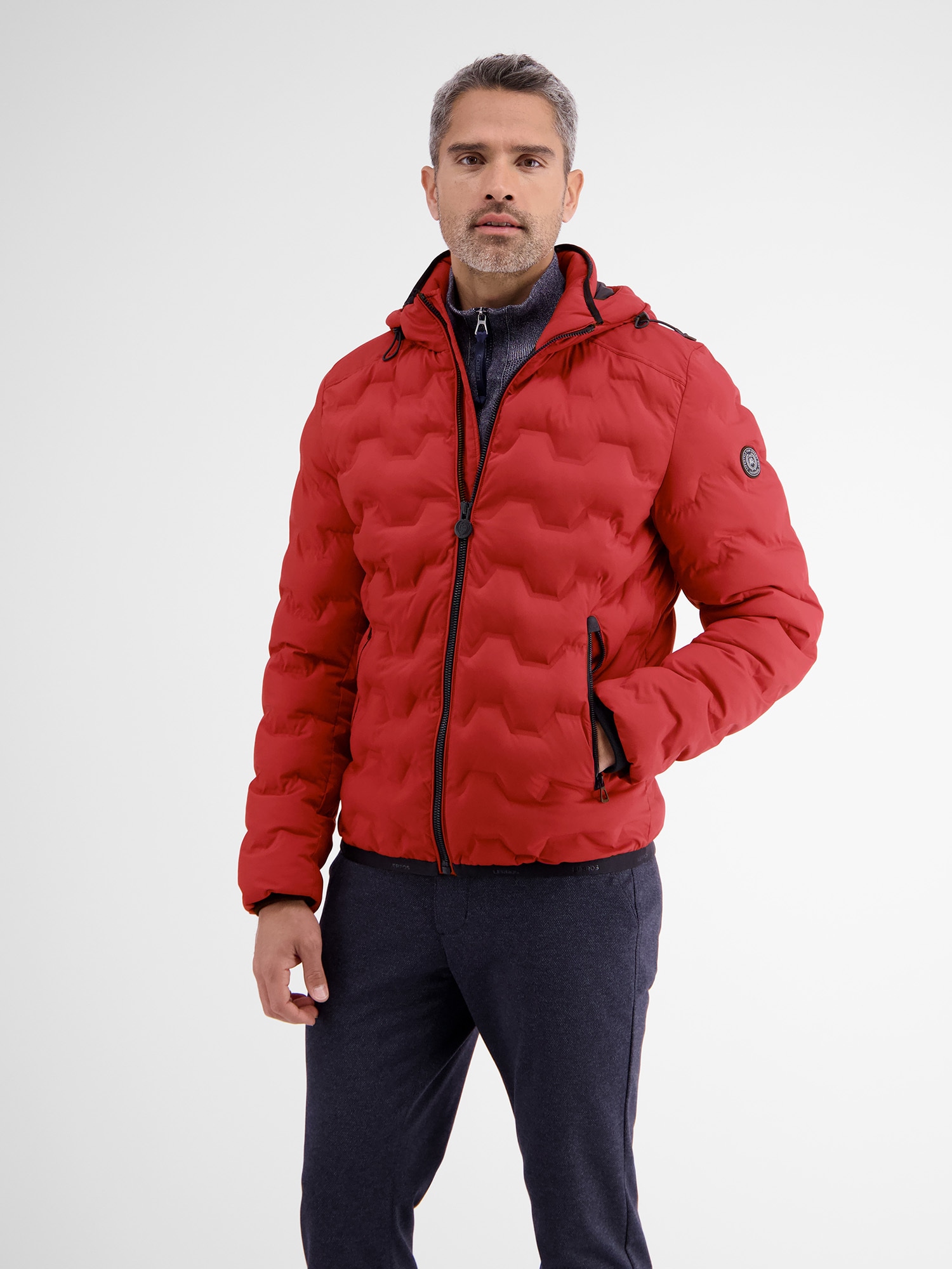 LERROS Outdoorjacke »LERROS Leichter Kapuzen-Blouson«, mit Kapuze LERROS Outdoorjacke »LERROS Leichter Kapuzen-Blouson«, mit Kapuze von Lerros