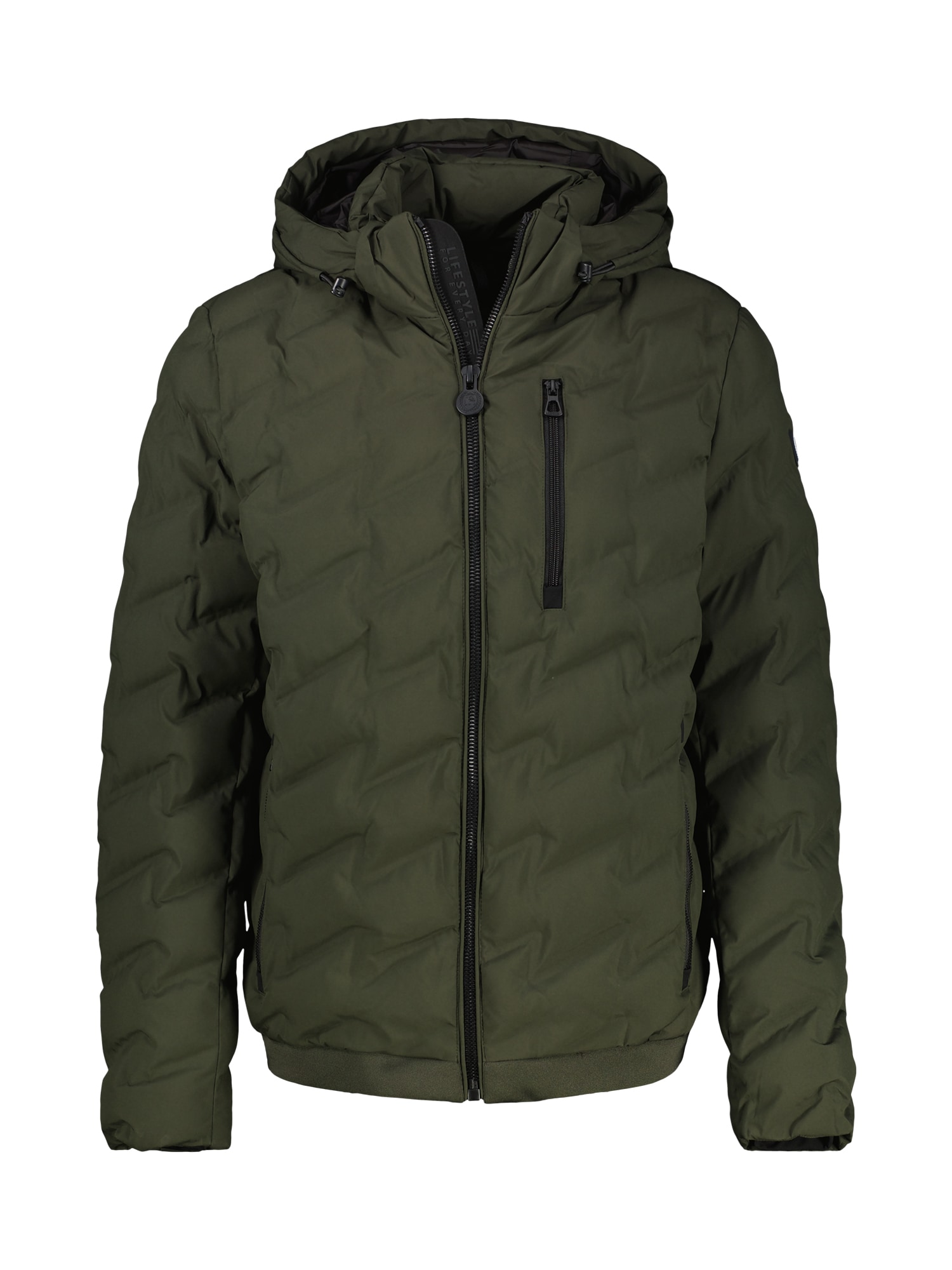 LERROS Outdoorjacke »LERROS Sportive Funktions-Steppjacke für Herren«, mit Kapuze, Wasser- und windabweisend von Lerros