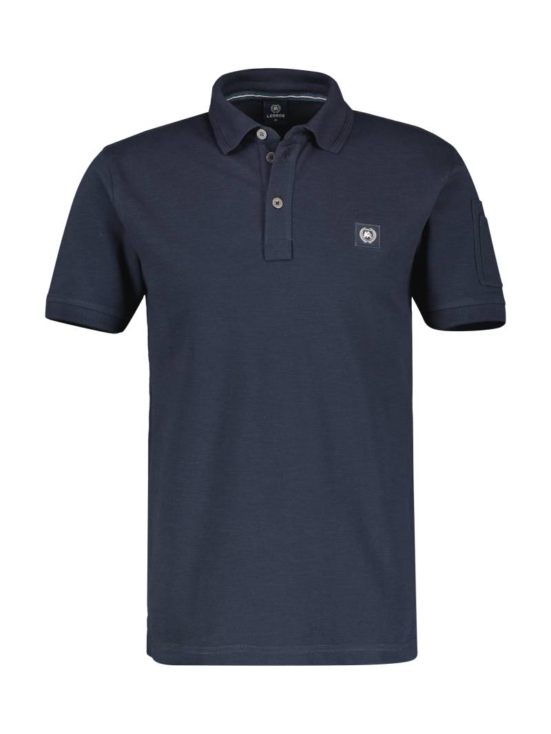 LERROS Poloshirt, mit Logo-Badge auf der Brust von Lerros