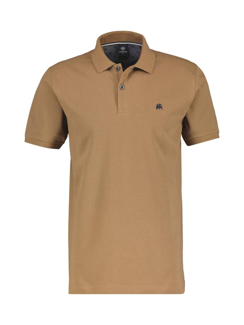 LERROS Poloshirt »LERROS Basic Poloshirt für Herren, unifarben« von Lerros