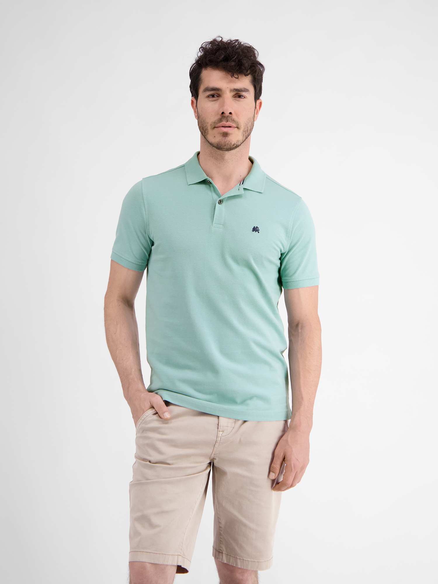 LERROS Poloshirt »LERROS Basic Poloshirt für Herren« von Lerros