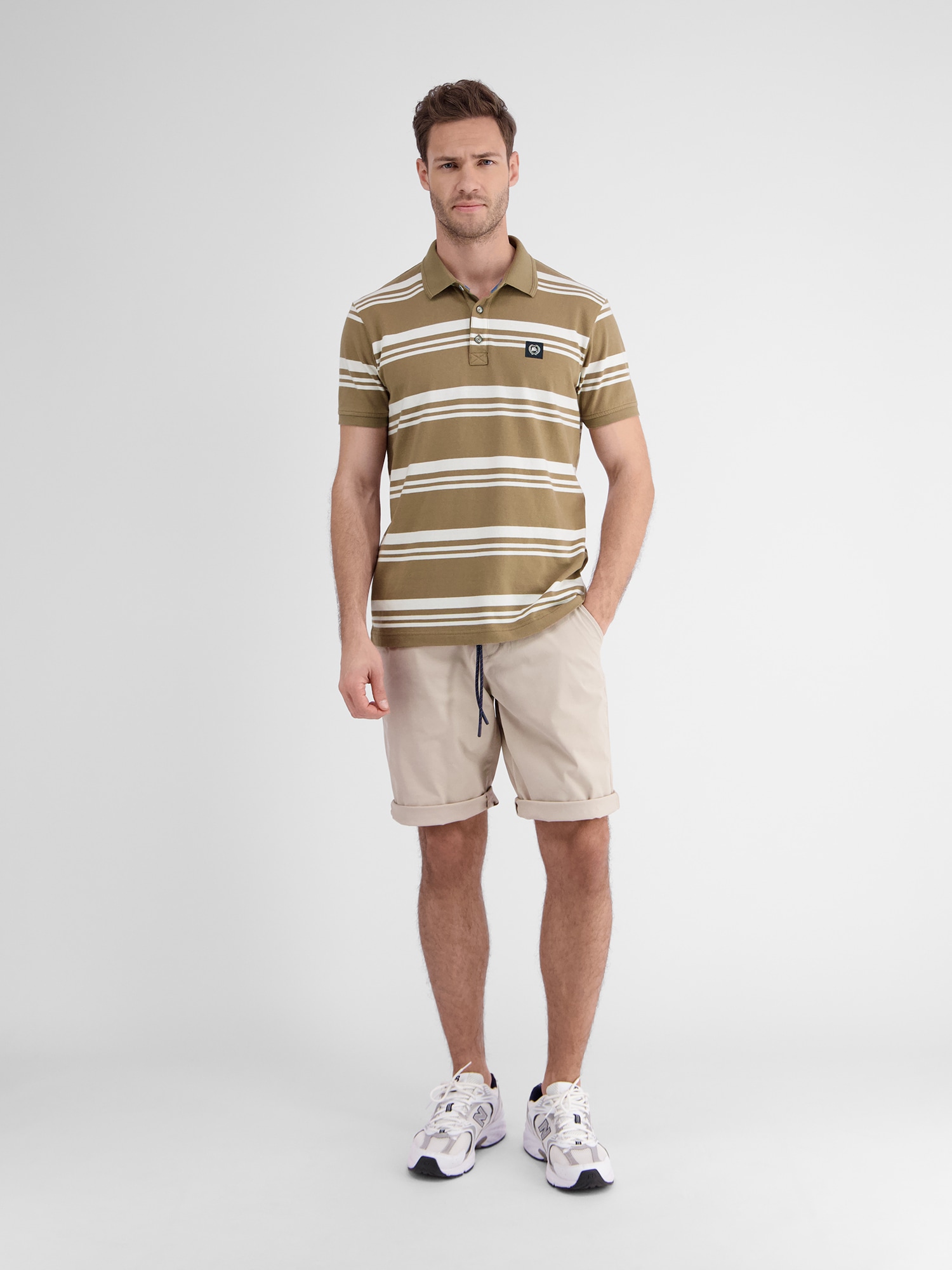 LERROS Poloshirt »LERROS Gestreiftes Poloshirt für Herren« von Lerros