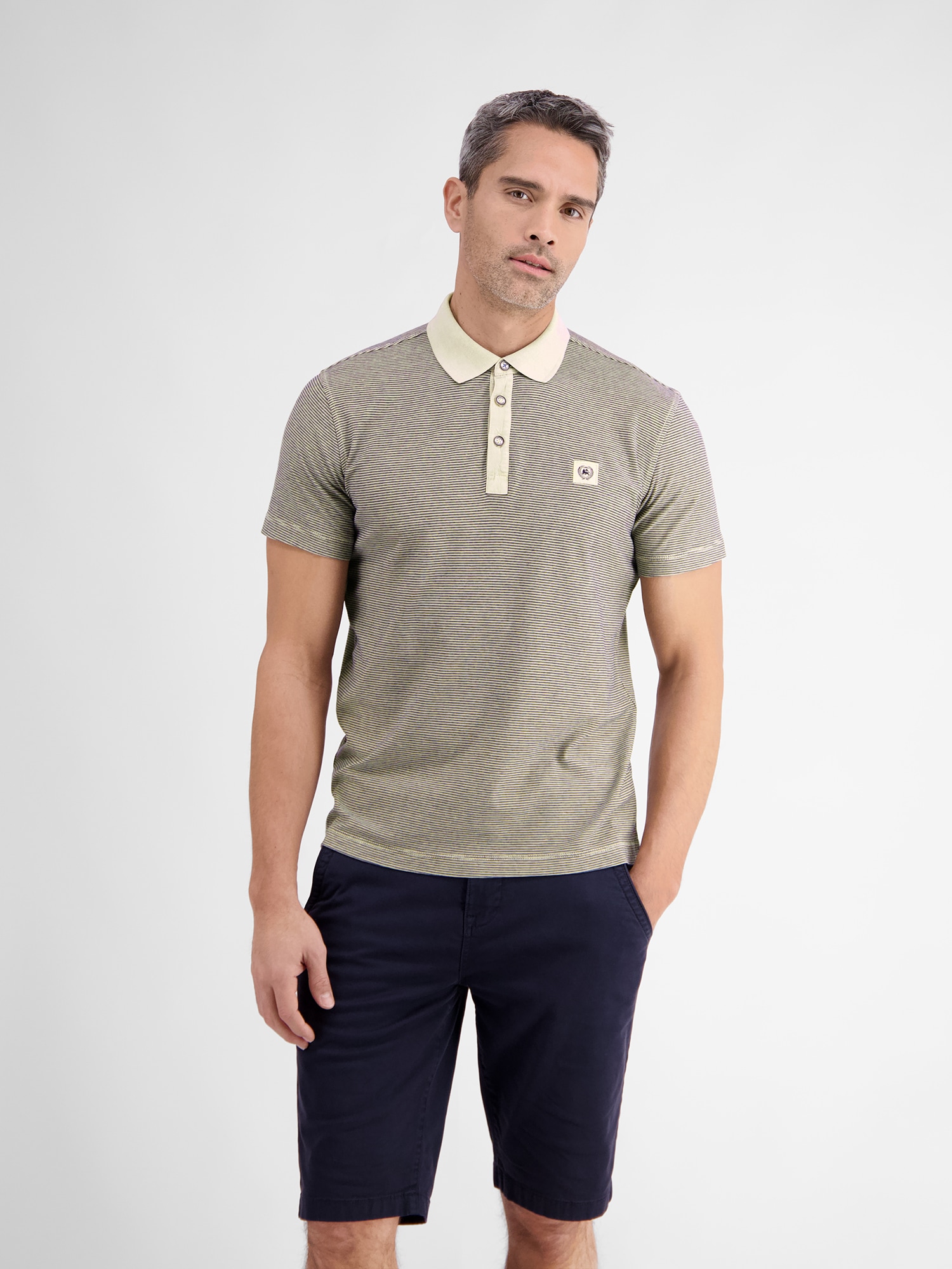 LERROS Poloshirt »LERROS Gestreiftes Poloshirt für Herren« von Lerros