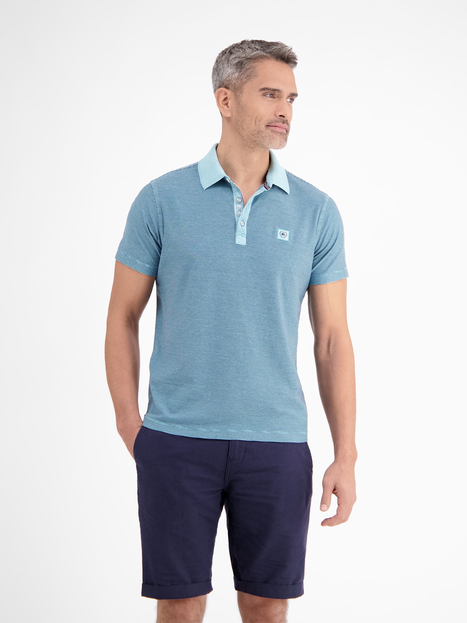 LERROS Poloshirt »LERROS Herren Poloshirt, gestreift« von Lerros