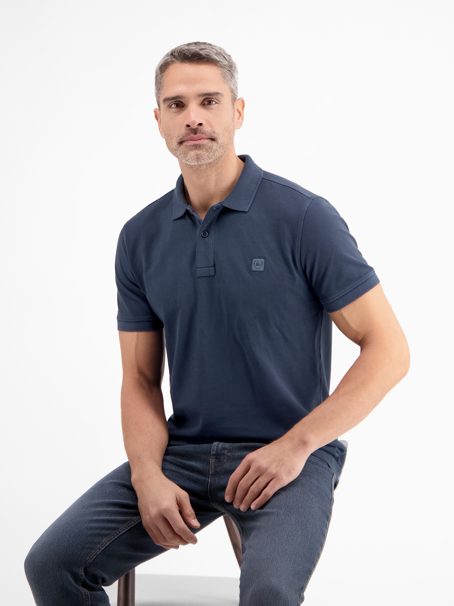 LERROS Poloshirt »LERROS Herren Poloshirt in gewaschener Optik« LERROS Poloshirt »LERROS Herren Poloshirt in gewaschener Optik« von Lerros