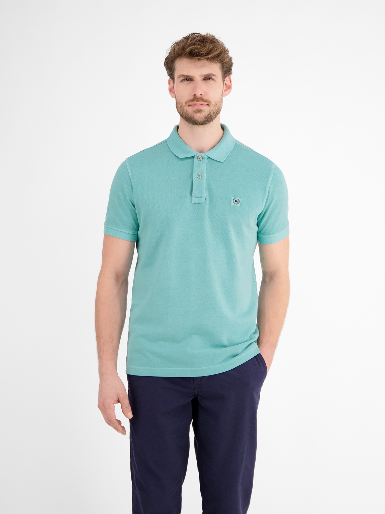 LERROS Poloshirt »LERROS Herren Poloshirt in gewaschener Optik« LERROS Poloshirt »LERROS Herren Poloshirt in gewaschener Optik« von Lerros