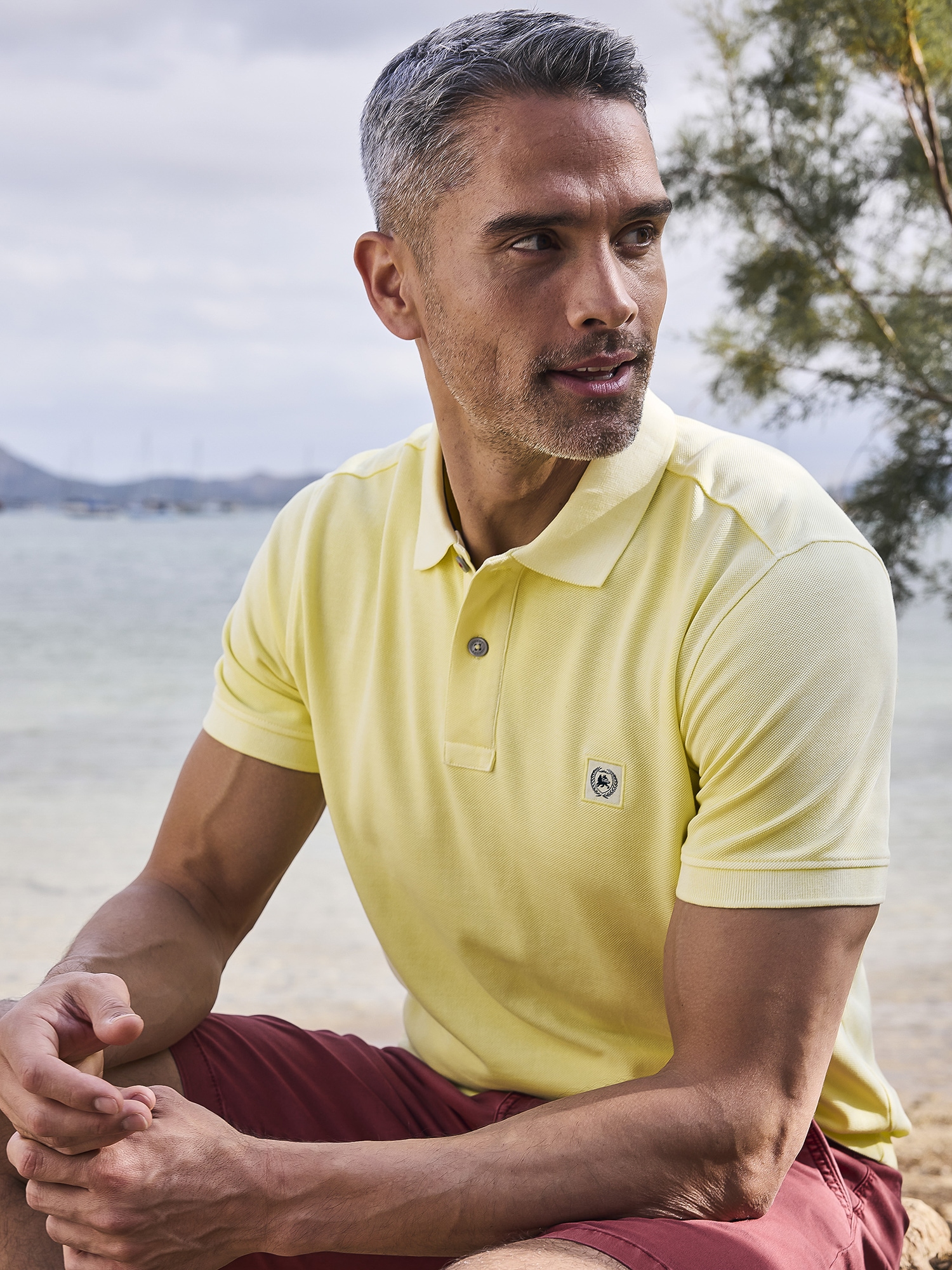 LERROS Poloshirt »LERROS Herren Poloshirt in gewaschener Optik« LERROS Poloshirt »LERROS Herren Poloshirt in gewaschener Optik« von Lerros