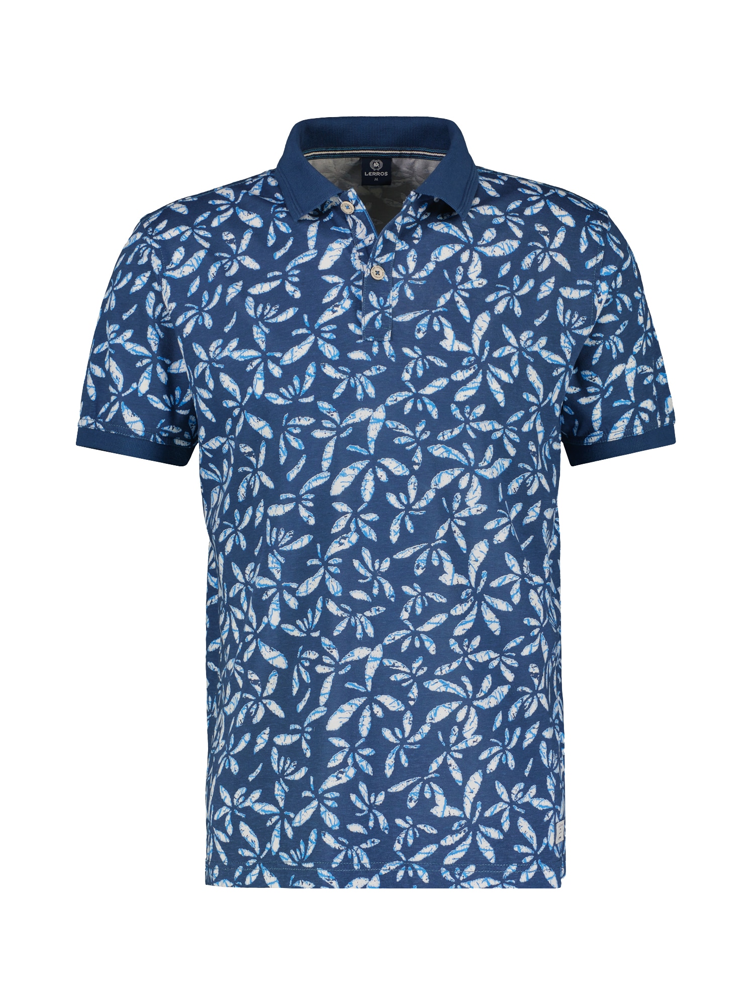 LERROS Poloshirt »LERROS Herren Poloshirt mit floralem Alloverprint« von Lerros