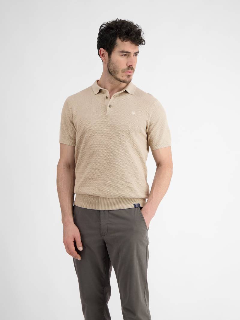 LERROS Poloshirt »LERROS Leichtes Strickpoloshirt für Herren« von Lerros