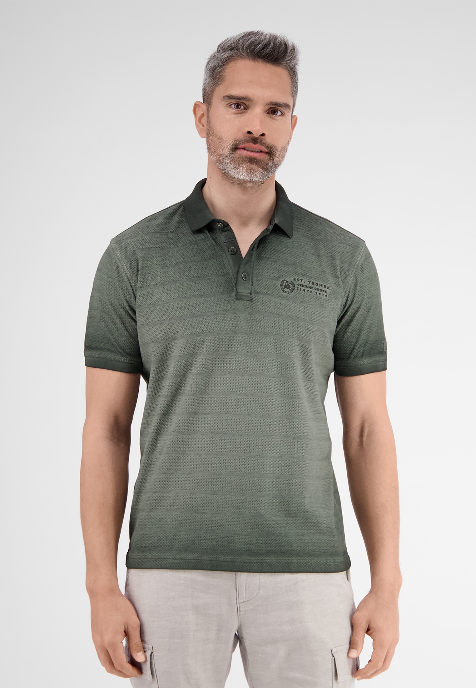 LERROS Poloshirt »LERROS Poloshirt, gestreift in Strukturqualität« LERROS Poloshirt »LERROS Poloshirt, gestreift in Strukturqualität« von Lerros