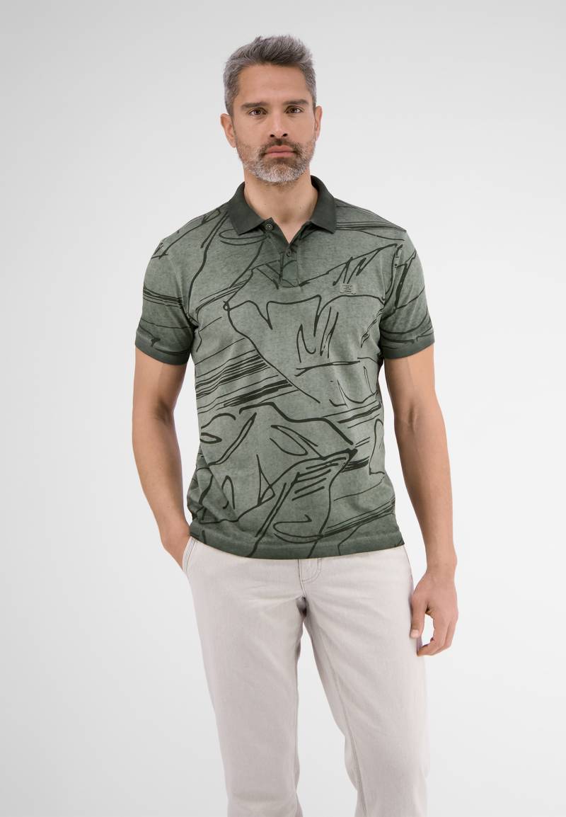 LERROS Poloshirt »LERROS Poloshirt *Floral Lines*« von Lerros