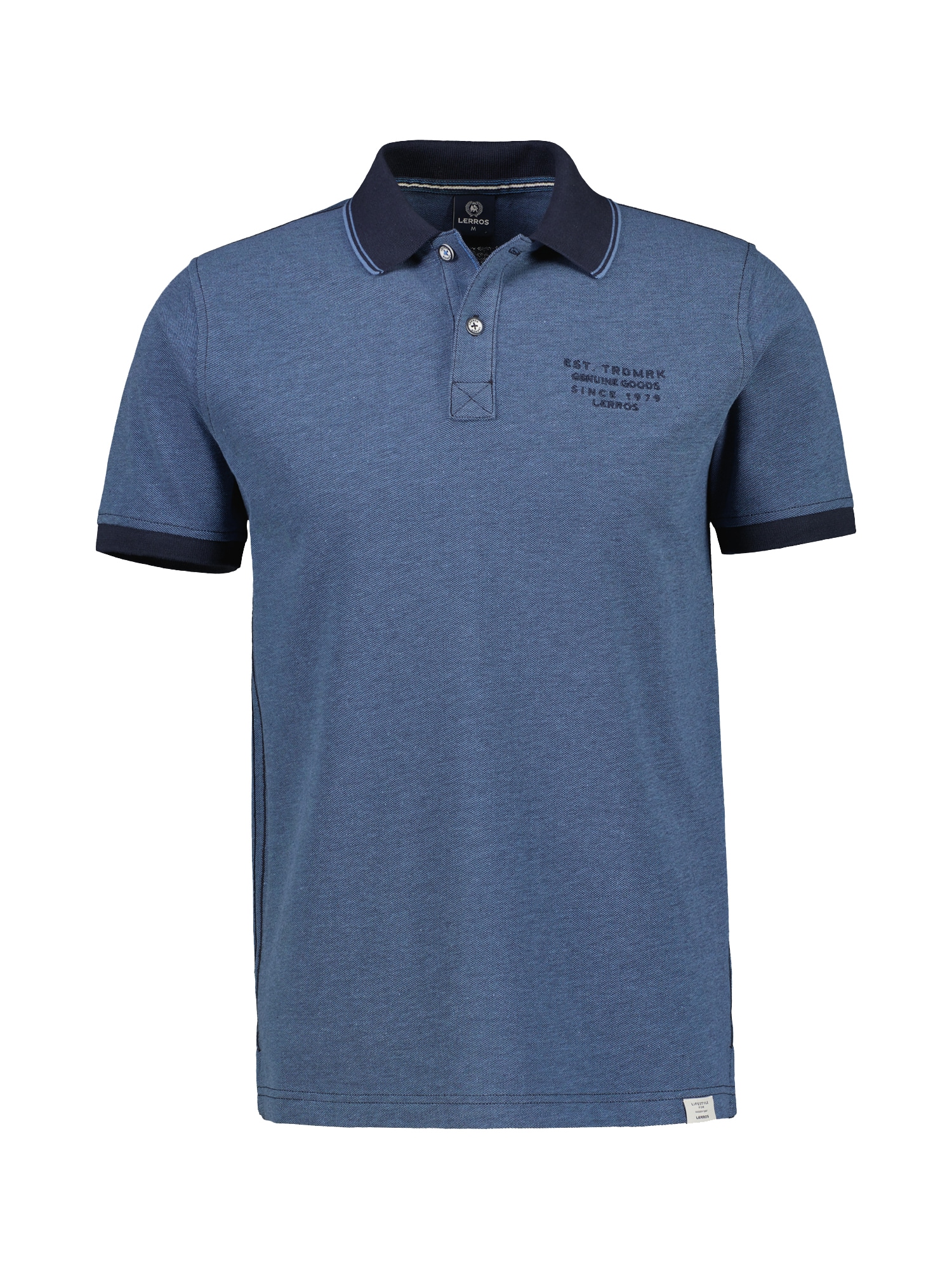LERROS Poloshirt »LERROS Poloshirt in Melange Optik« LERROS Poloshirt »LERROS Poloshirt in Melange Optik« von Lerros