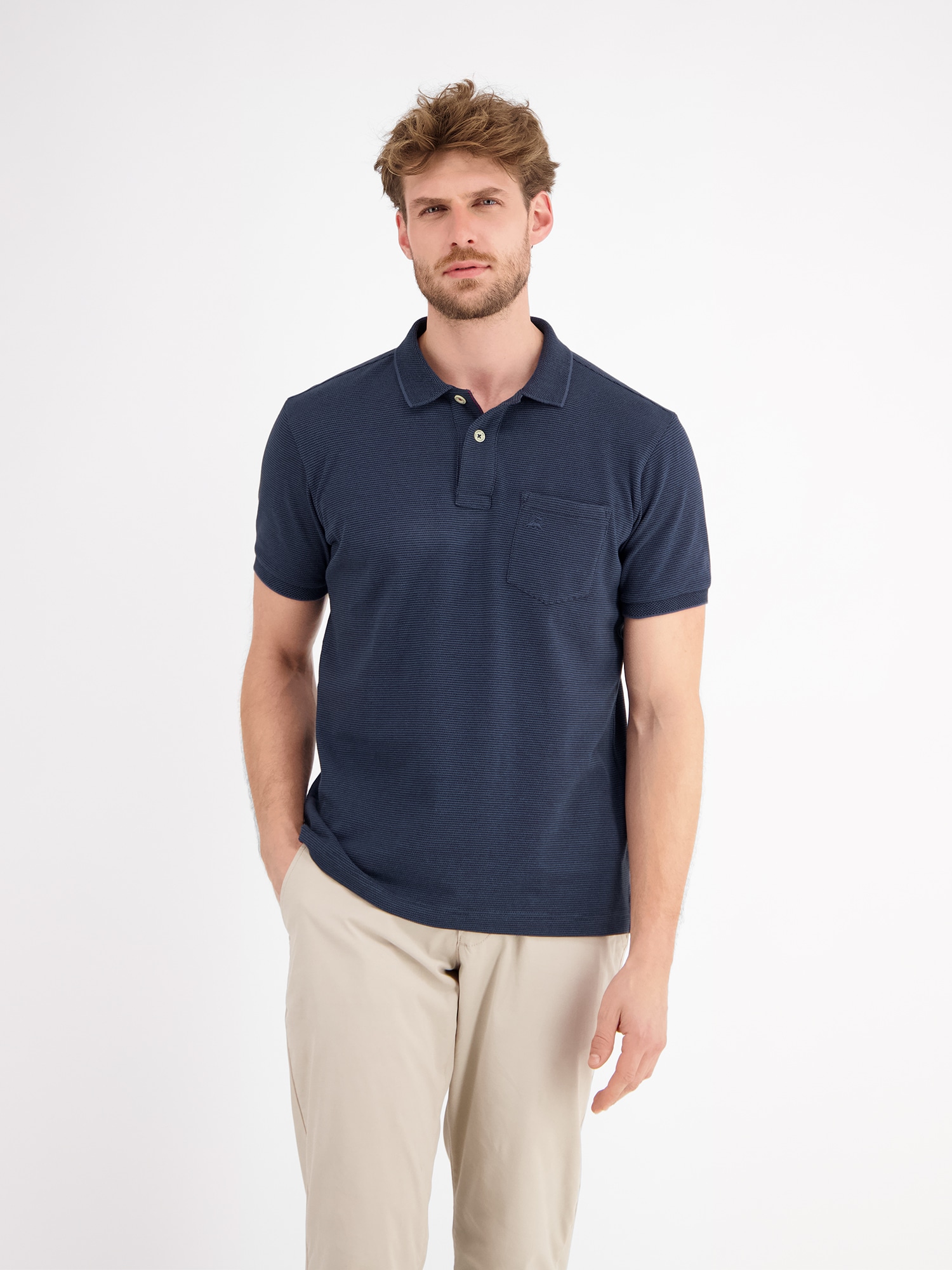 LERROS Poloshirt »LERROS Poloshirt in weicher Piquéqualität« von Lerros