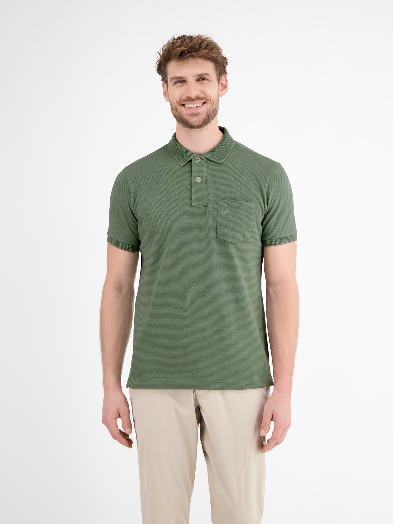 LERROS Poloshirt »LERROS Poloshirt in weicher Piquéqualität« von Lerros