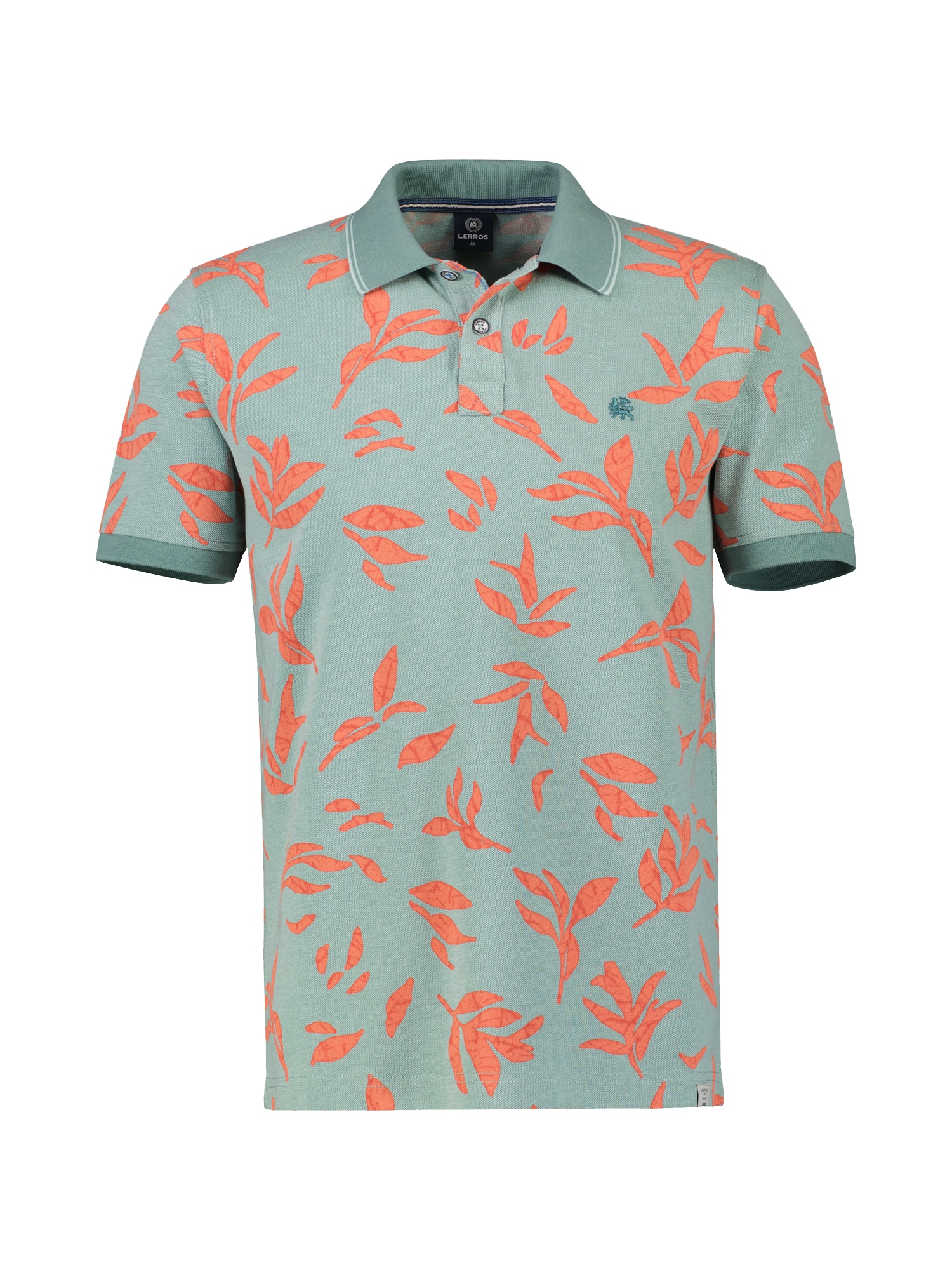 LERROS Poloshirt »LERROS Poloshirt mit floralem Druck und abgesetzen Details« LERROS Poloshirt »LERROS Poloshirt mit floralem Druck und abgesetzen Details« von Lerros