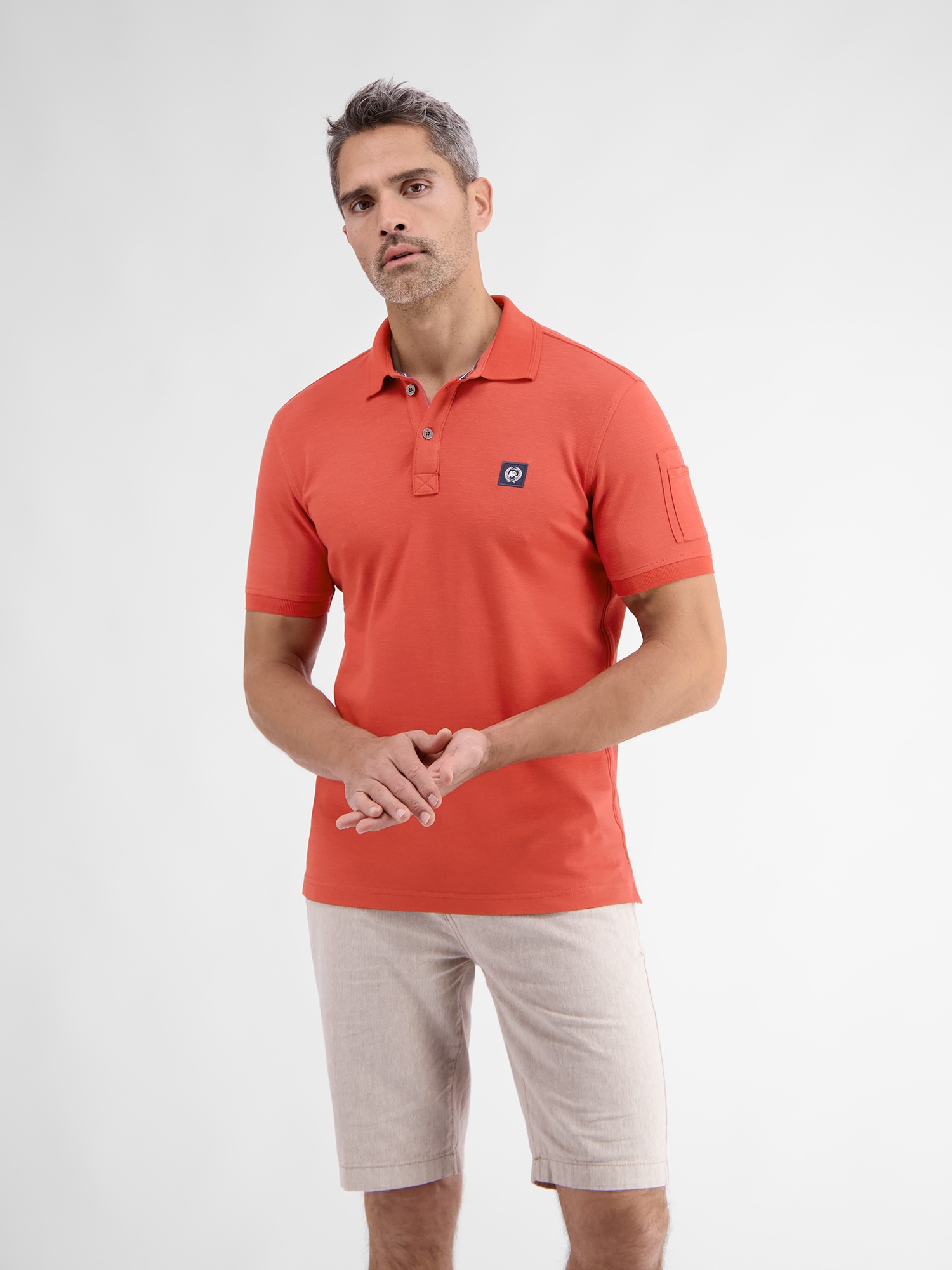 LERROS Poloshirt »LERROS Unifarbenes Poloshirt« von Lerros