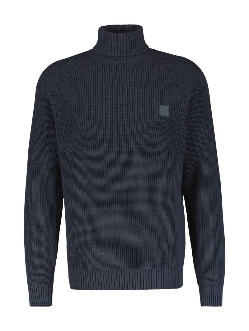 LERROS Rollkragenpullover, mit Logostickerei von Lerros