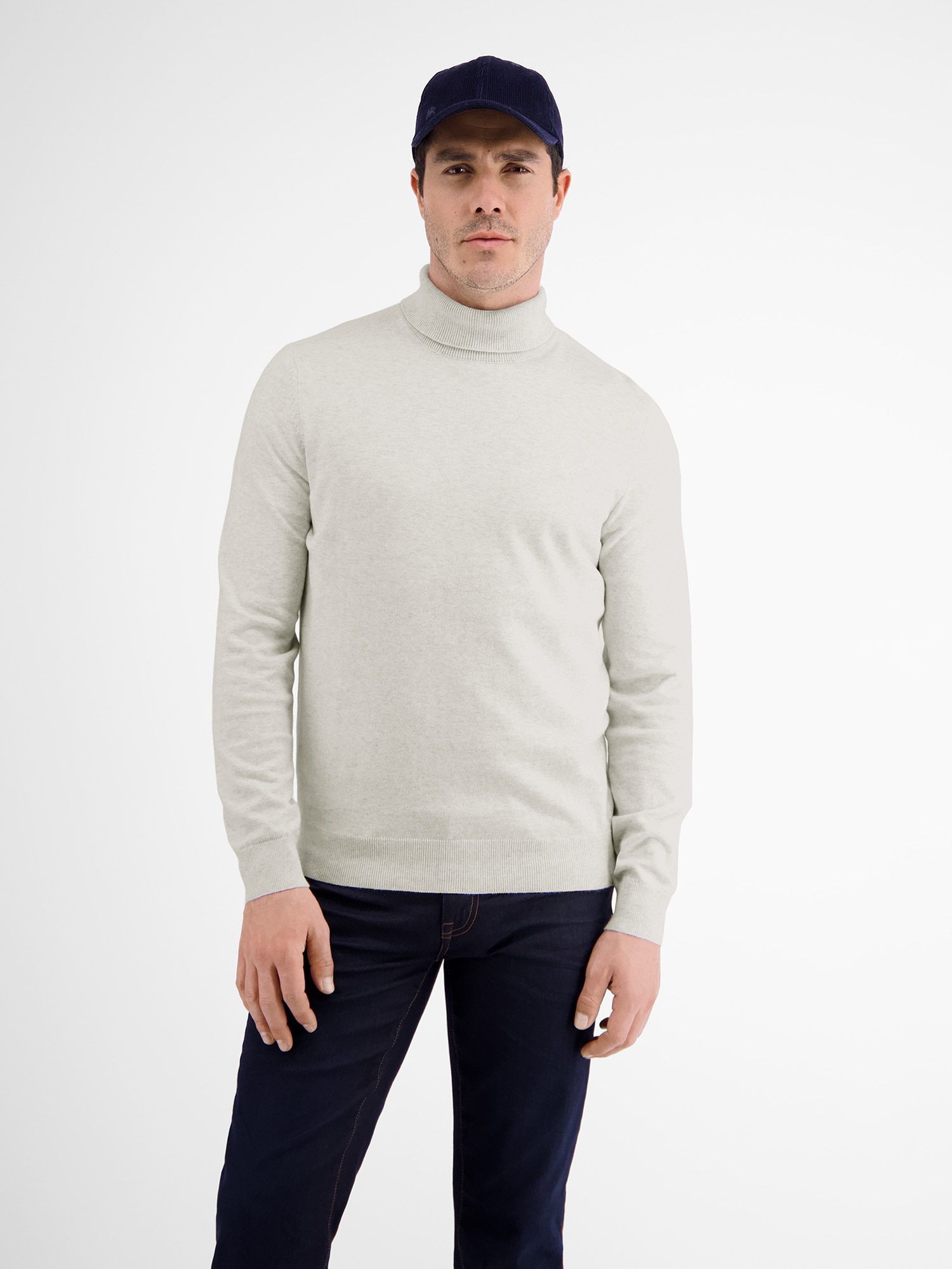 LERROS Rollkragenpullover »LERROS Rollkragenpullover, Flachstrick« von Lerros