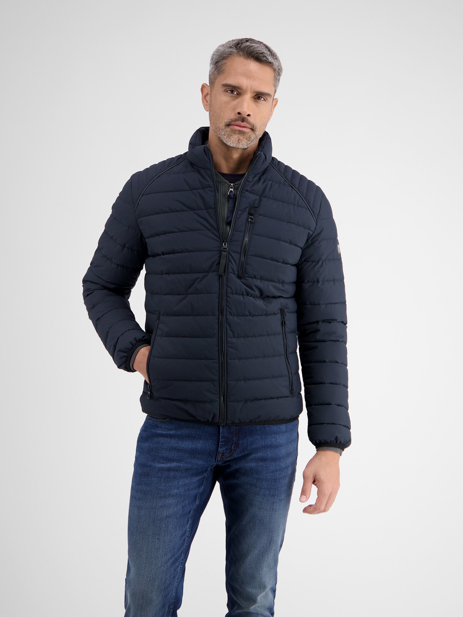 LERROS Steppjacke »LERROS Leichte Herren Funktions-Steppjacke«, ohne Kapuze, Wasser- und windabweisend von Lerros