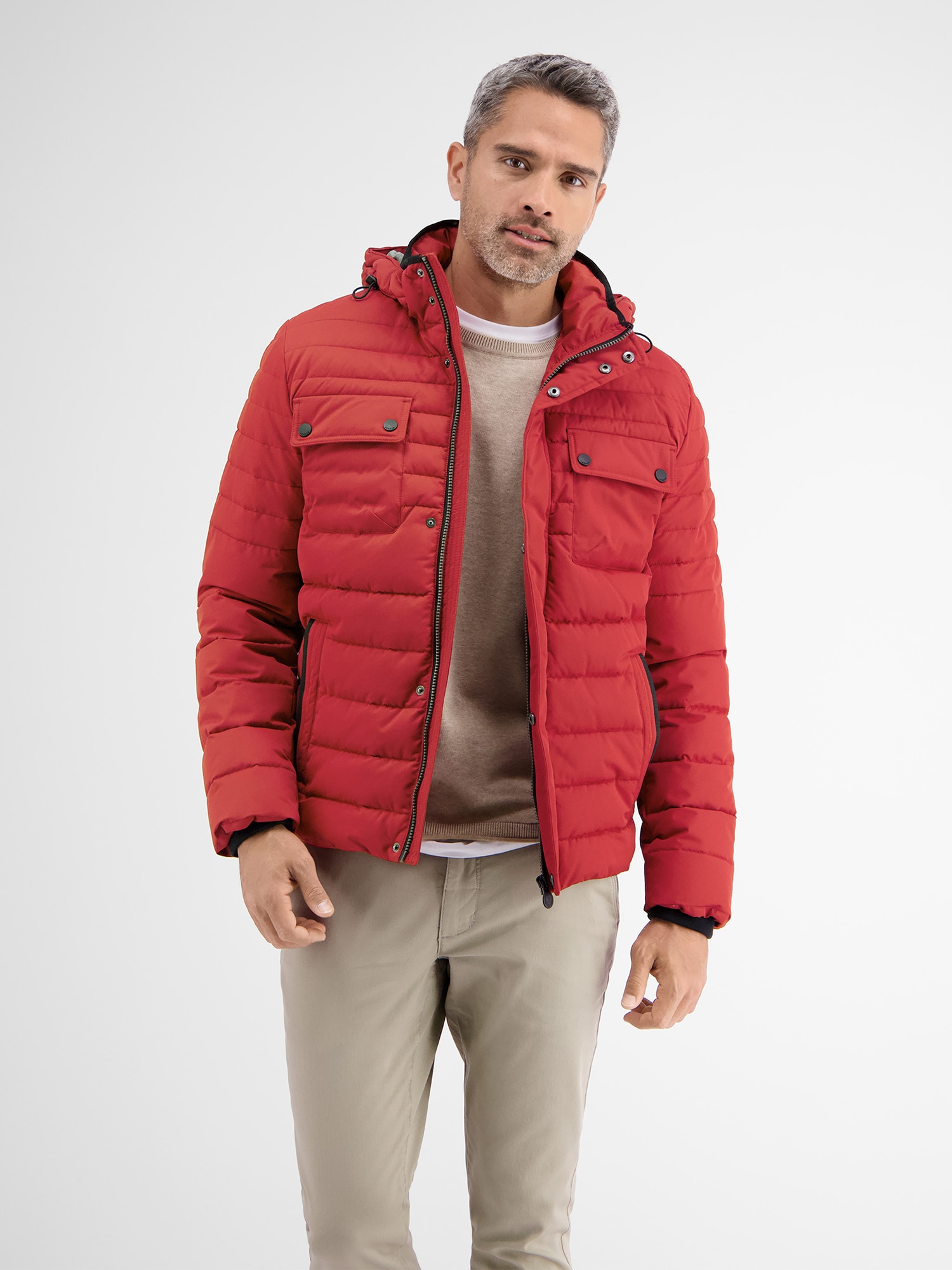 LERROS Steppjacke »LERROS Steppjacke mit abnehmbarer Kapuze«, mit Kapuze LERROS Steppjacke »LERROS Steppjacke mit abnehmbarer Kapuze«, mit Kapuze von Lerros