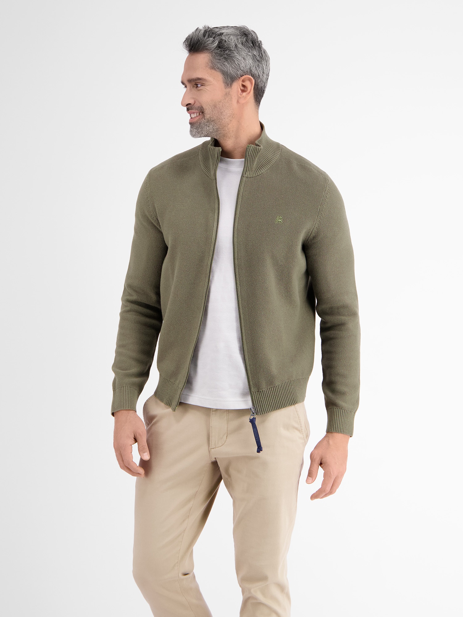 LERROS Strickjacke »LERROS Strickjacke mit Stehkragen« LERROS Strickjacke »LERROS Strickjacke mit Stehkragen« von Lerros