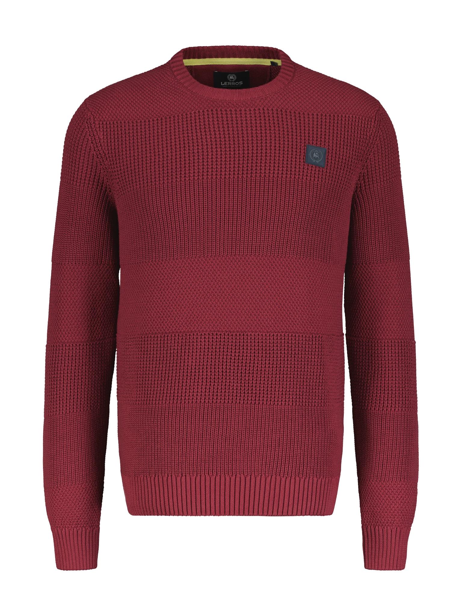 LERROS Strickpullover, im Struktur-Mix LERROS Strickpullover, im Struktur-Mix von Lerros