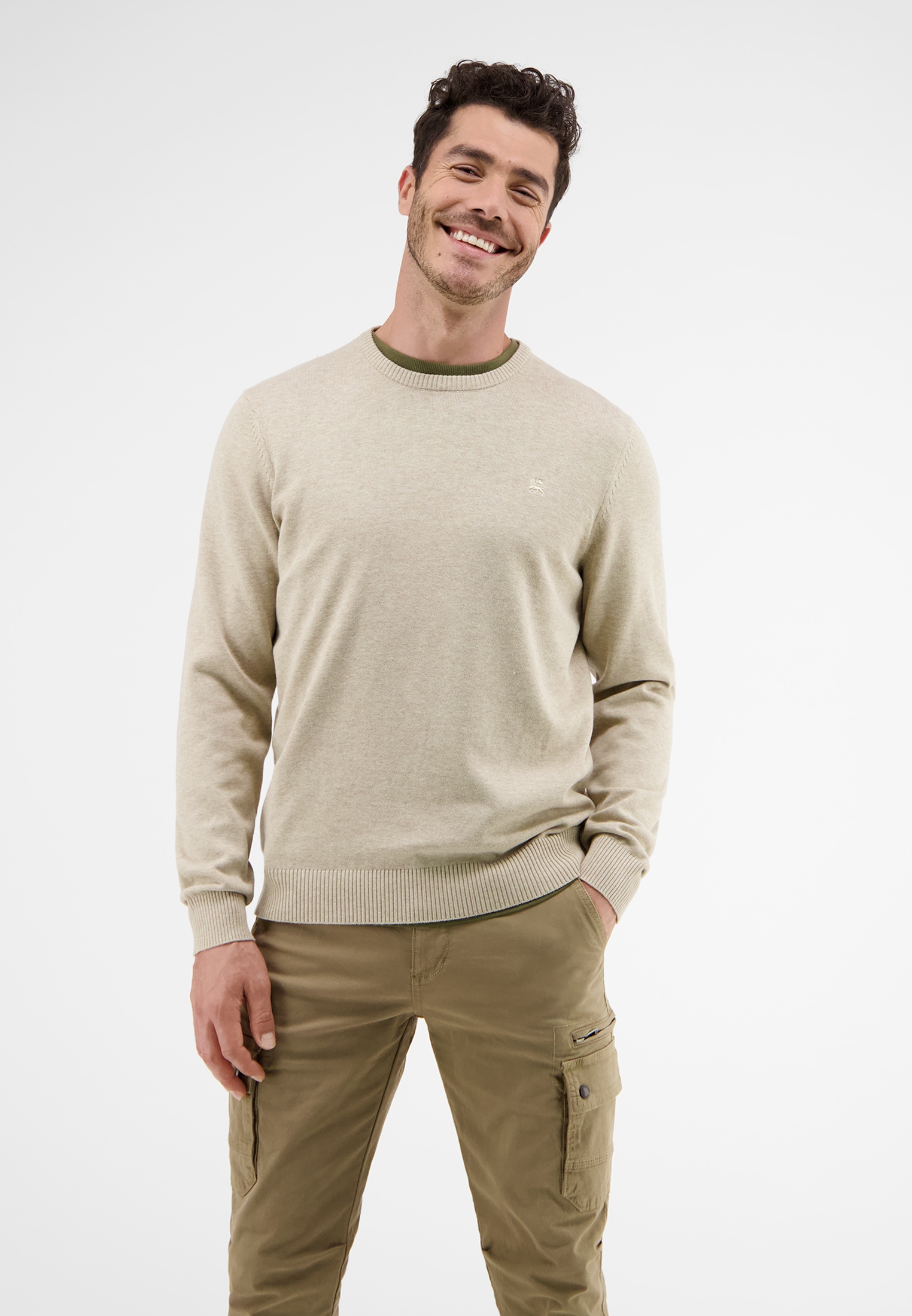 LERROS Strickpullover »LERROS Basic Strickpullover« LERROS Strickpullover »LERROS Basic Strickpullover« von Lerros