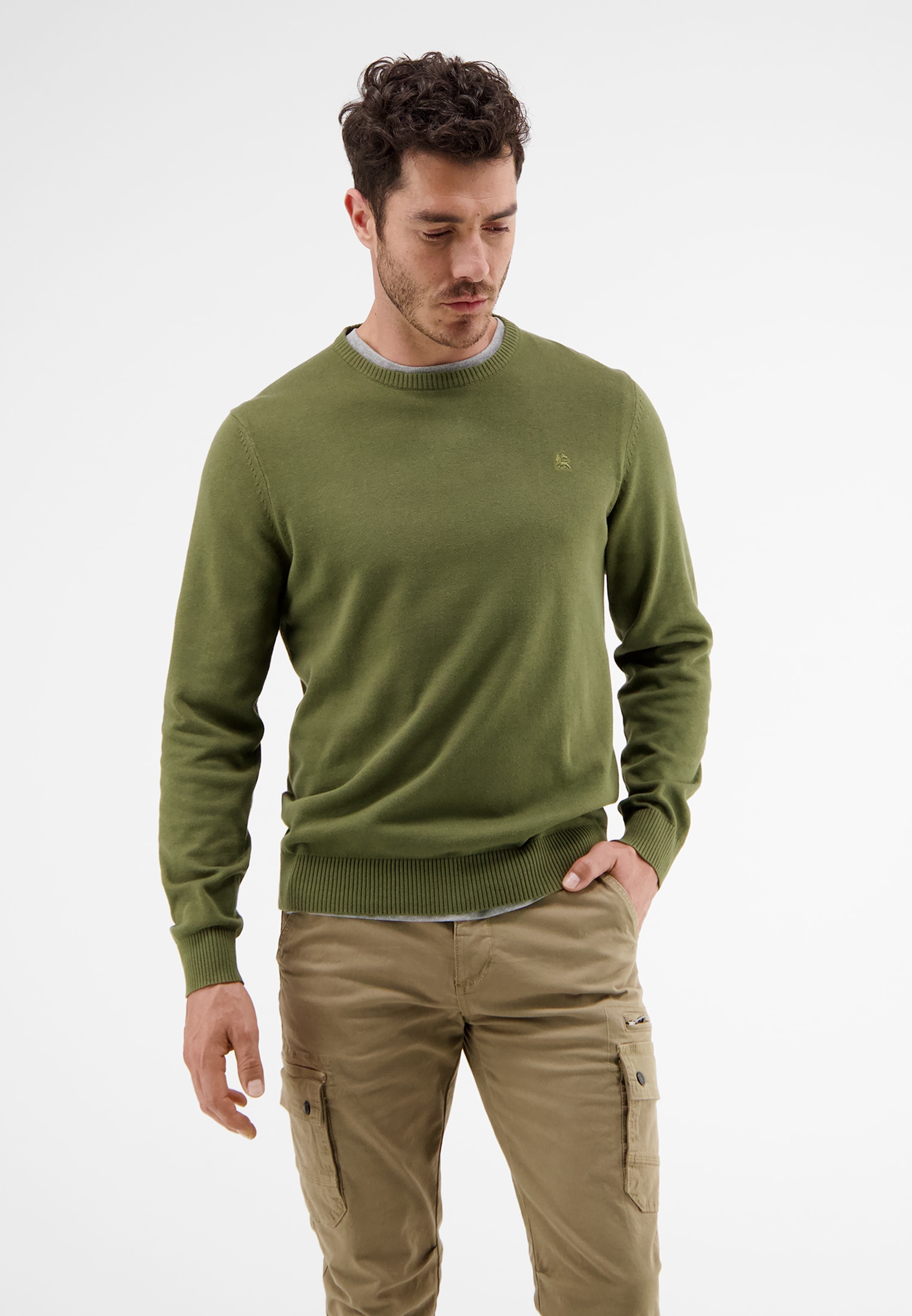LERROS Strickpullover »LERROS Basic Strickpullover« LERROS Strickpullover »LERROS Basic Strickpullover« von Lerros