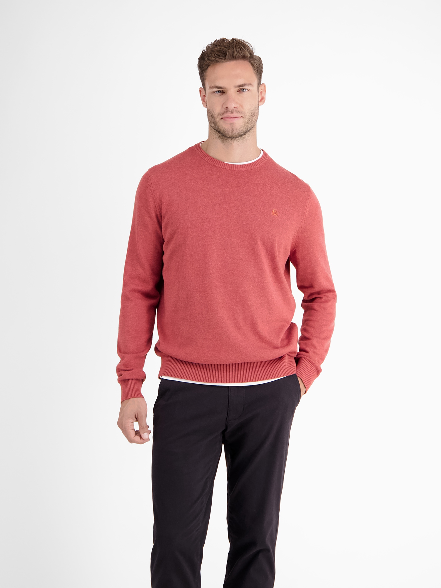 LERROS Strickpullover »LERROS Crewneck Strickpullover« von Lerros