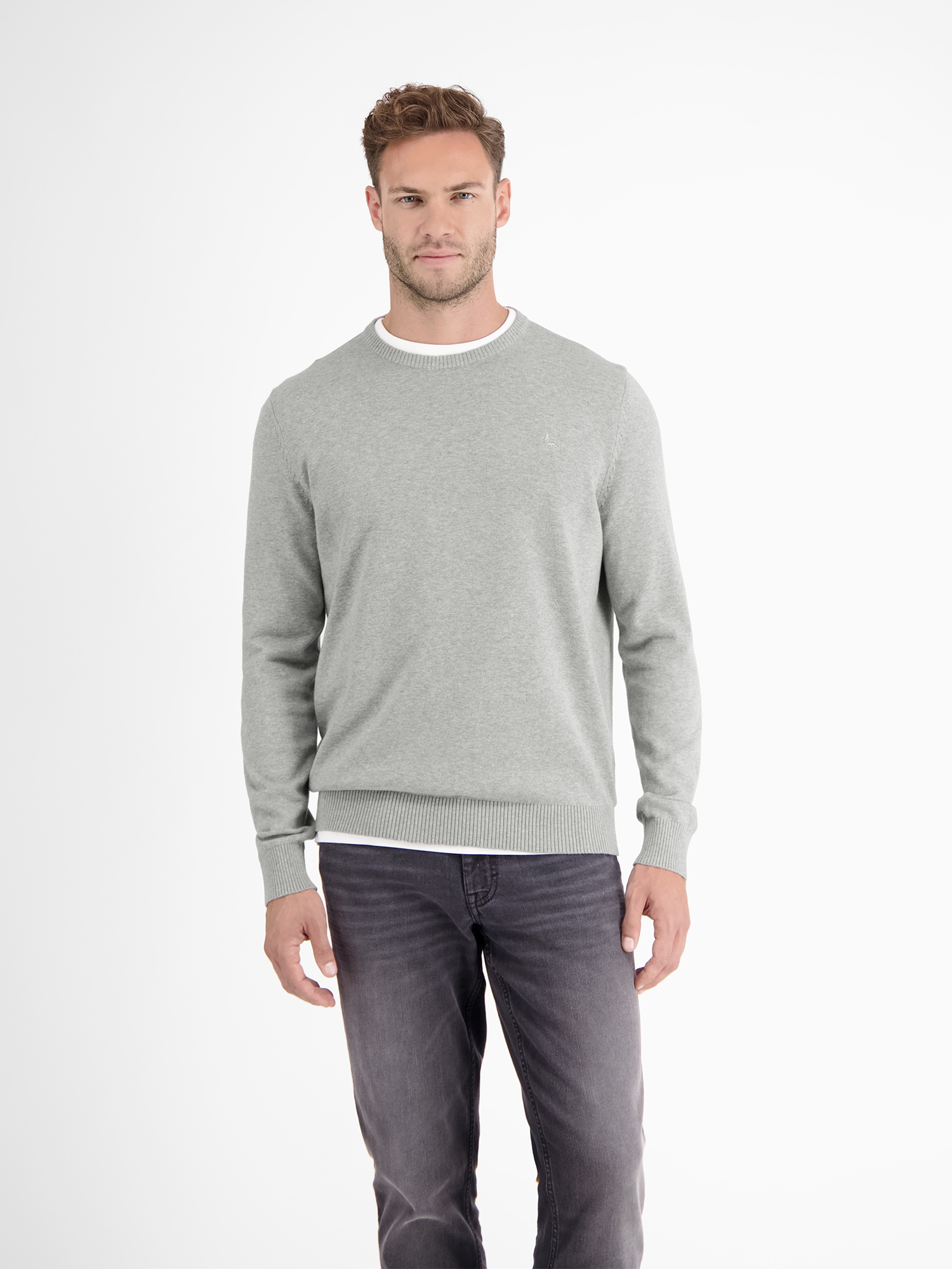 LERROS Strickpullover »LERROS Crewneck Strickpullover« von Lerros