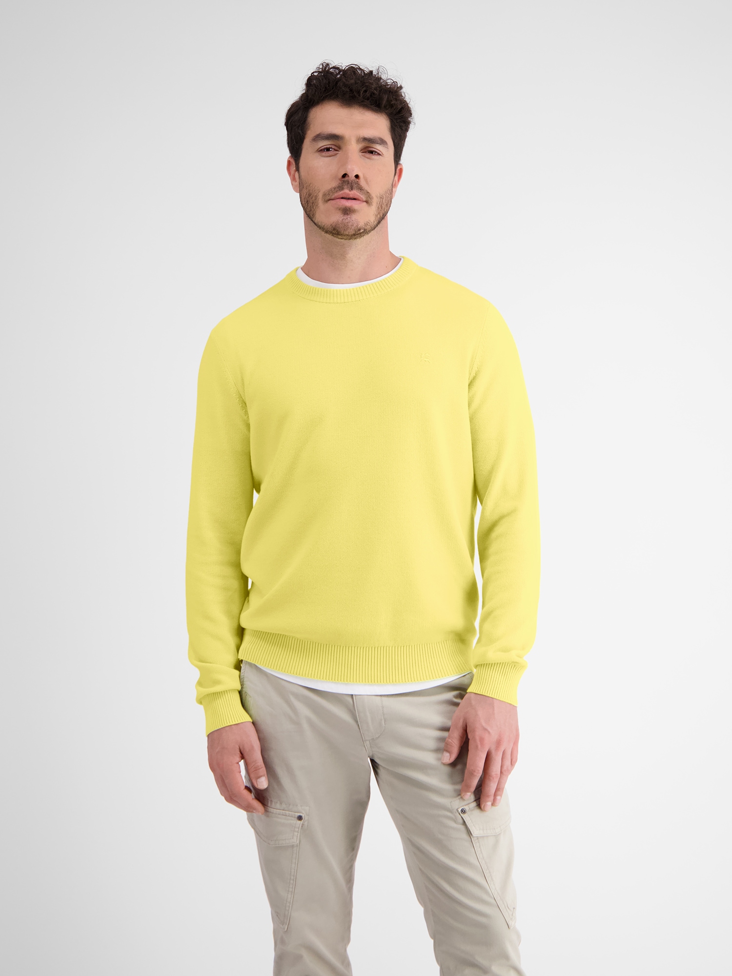 LERROS Strickpullover »LERROS Crewneck Strickpullover« LERROS Strickpullover »LERROS Crewneck Strickpullover« von Lerros