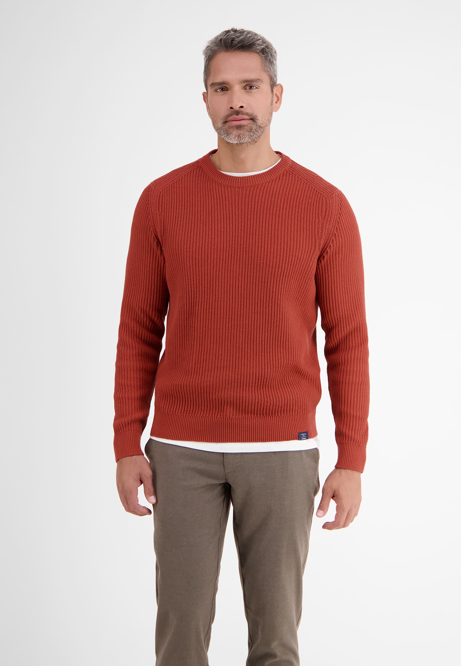 LERROS Strickpullover »LERROS Crewneck Strickpullover« von Lerros