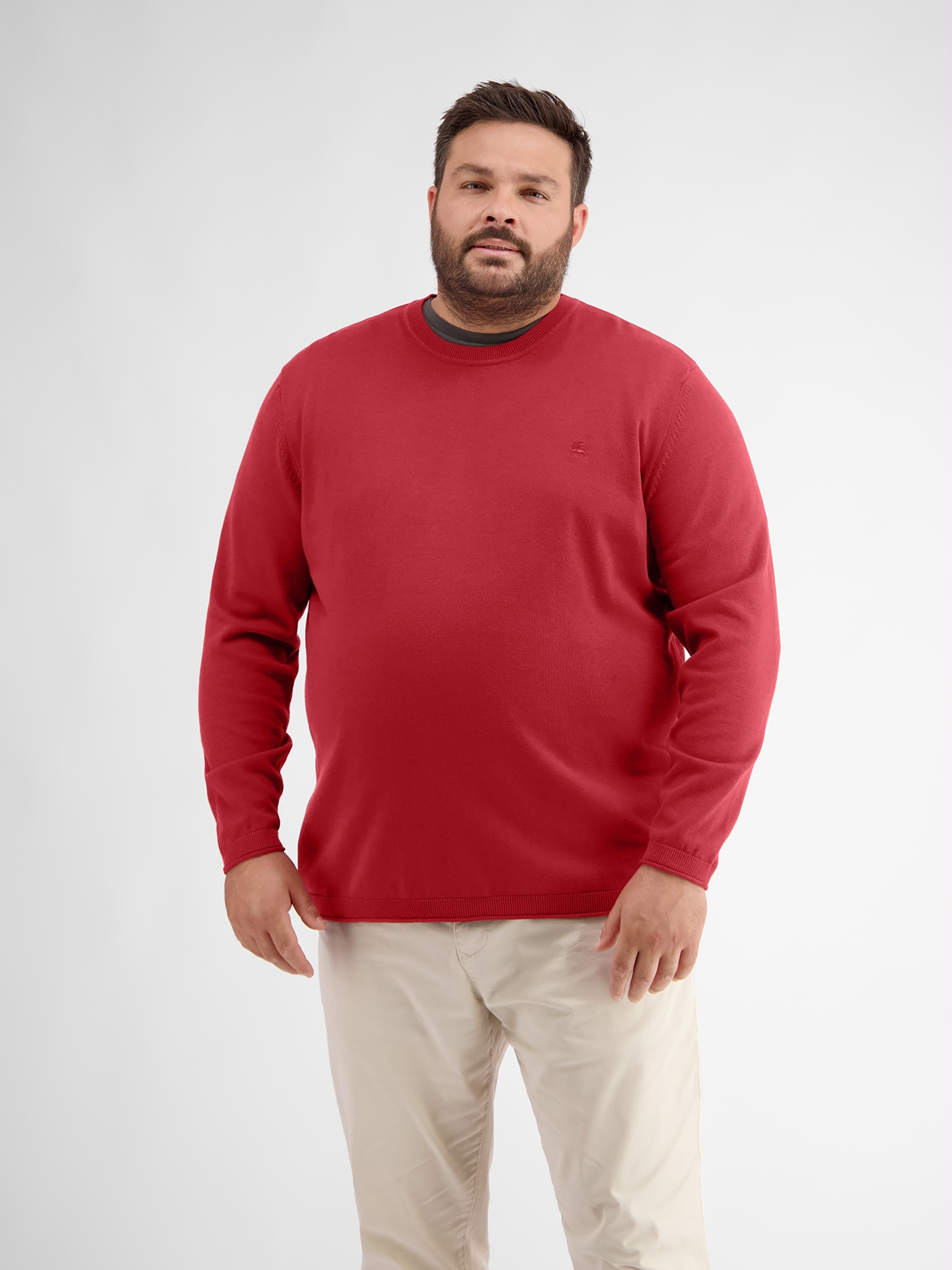 LERROS Strickpullover »LERROS Flachstrickpulloer mit Rundhalsausschnitt« LERROS Strickpullover »LERROS Flachstrickpulloer mit Rundhalsausschnitt« von Lerros