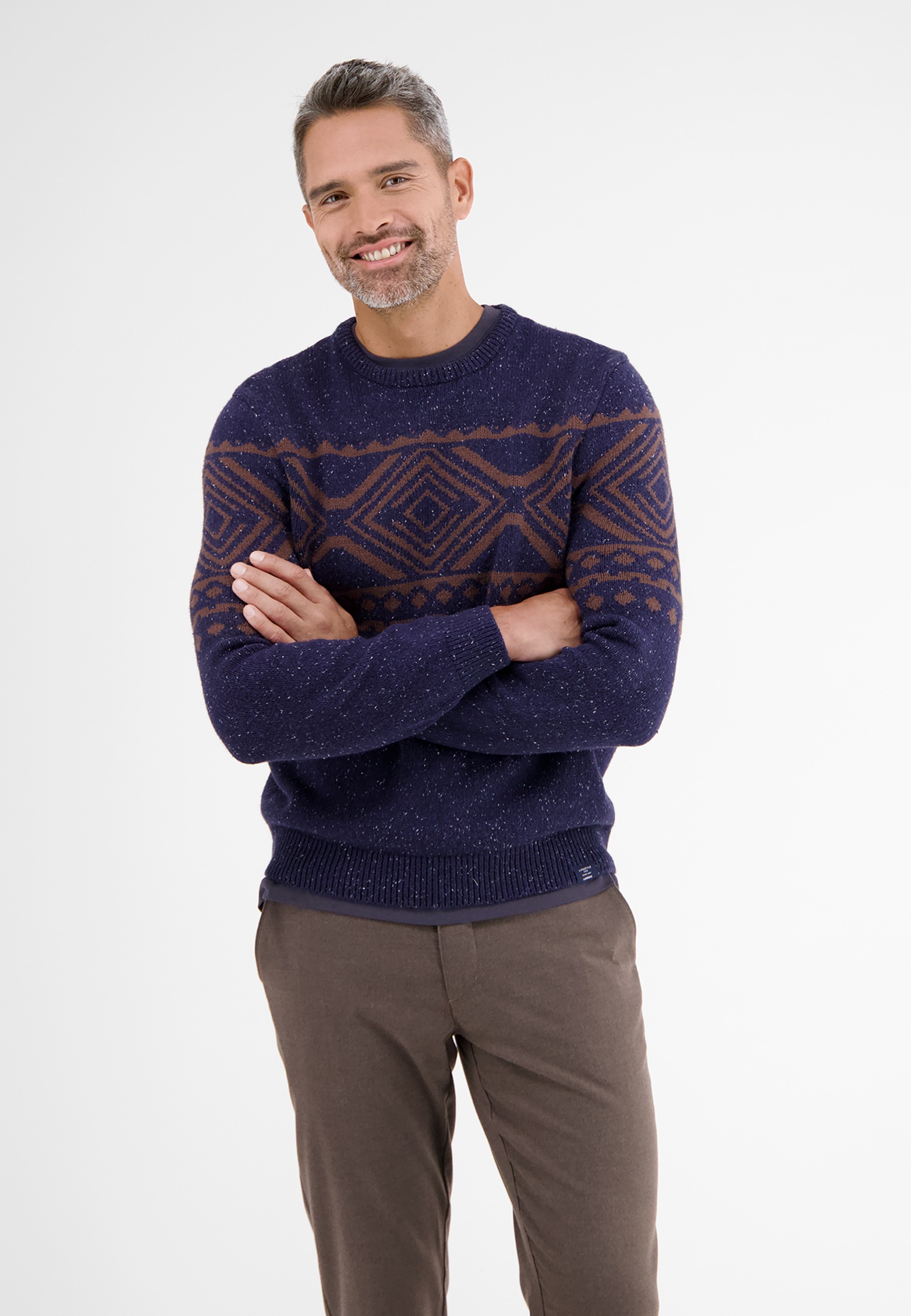 LERROS Strickpullover »LERROS Jacquard-Strickpullover« von Lerros