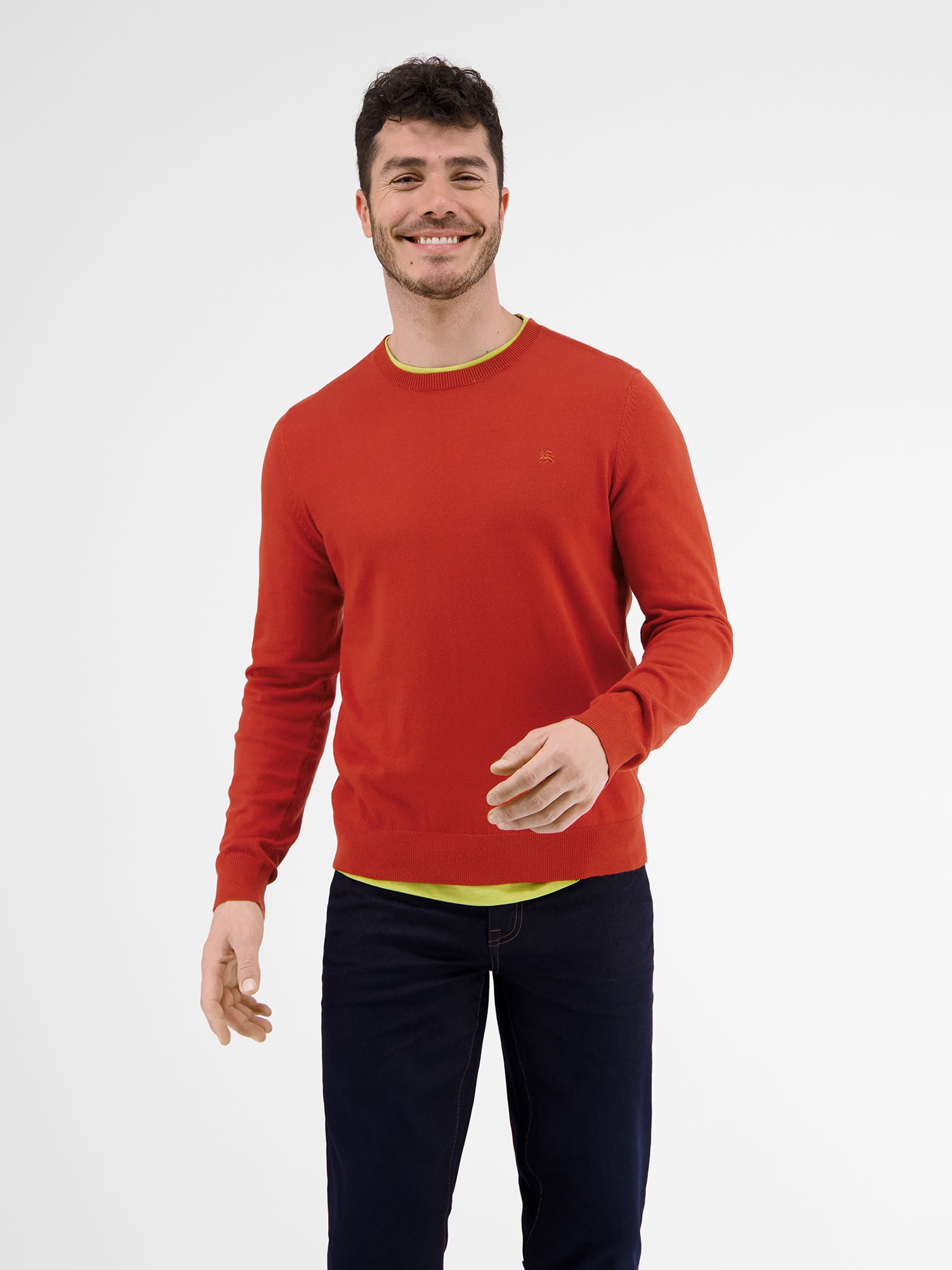 LERROS Strickpullover »LERROS Lässiger Flachstrickpullover« LERROS Strickpullover »LERROS Lässiger Flachstrickpullover« von Lerros
