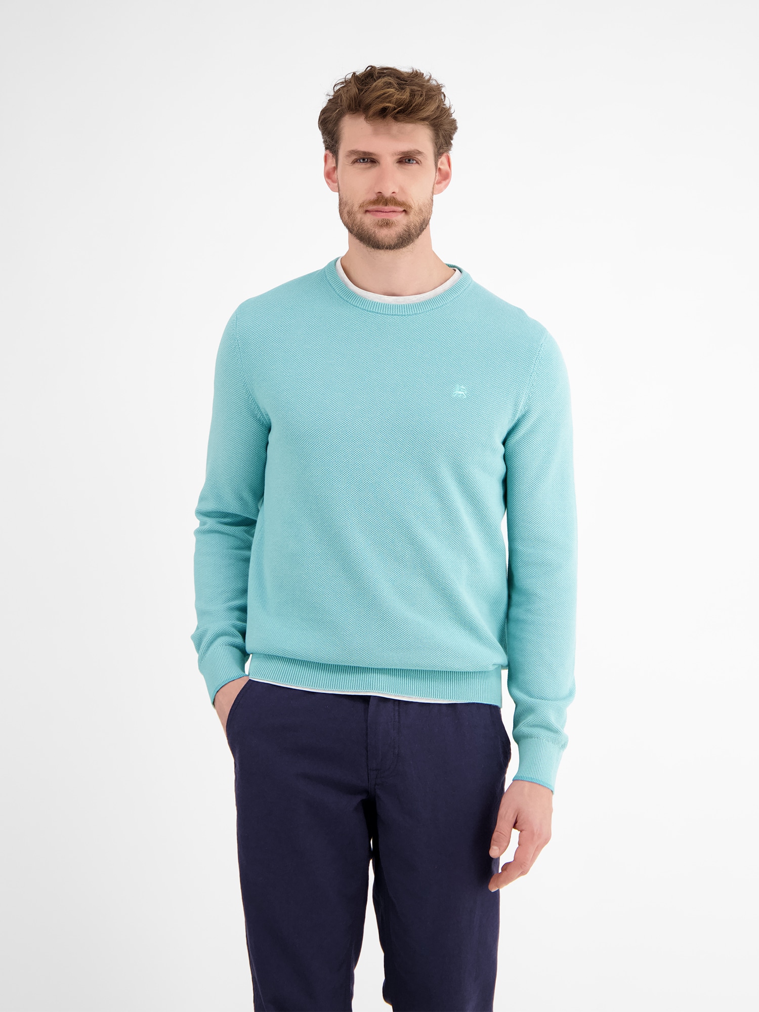 LERROS Strickpullover »LERROS Leichter Strickpullover, gerippt« LERROS Strickpullover »LERROS Leichter Strickpullover, gerippt« von Lerros