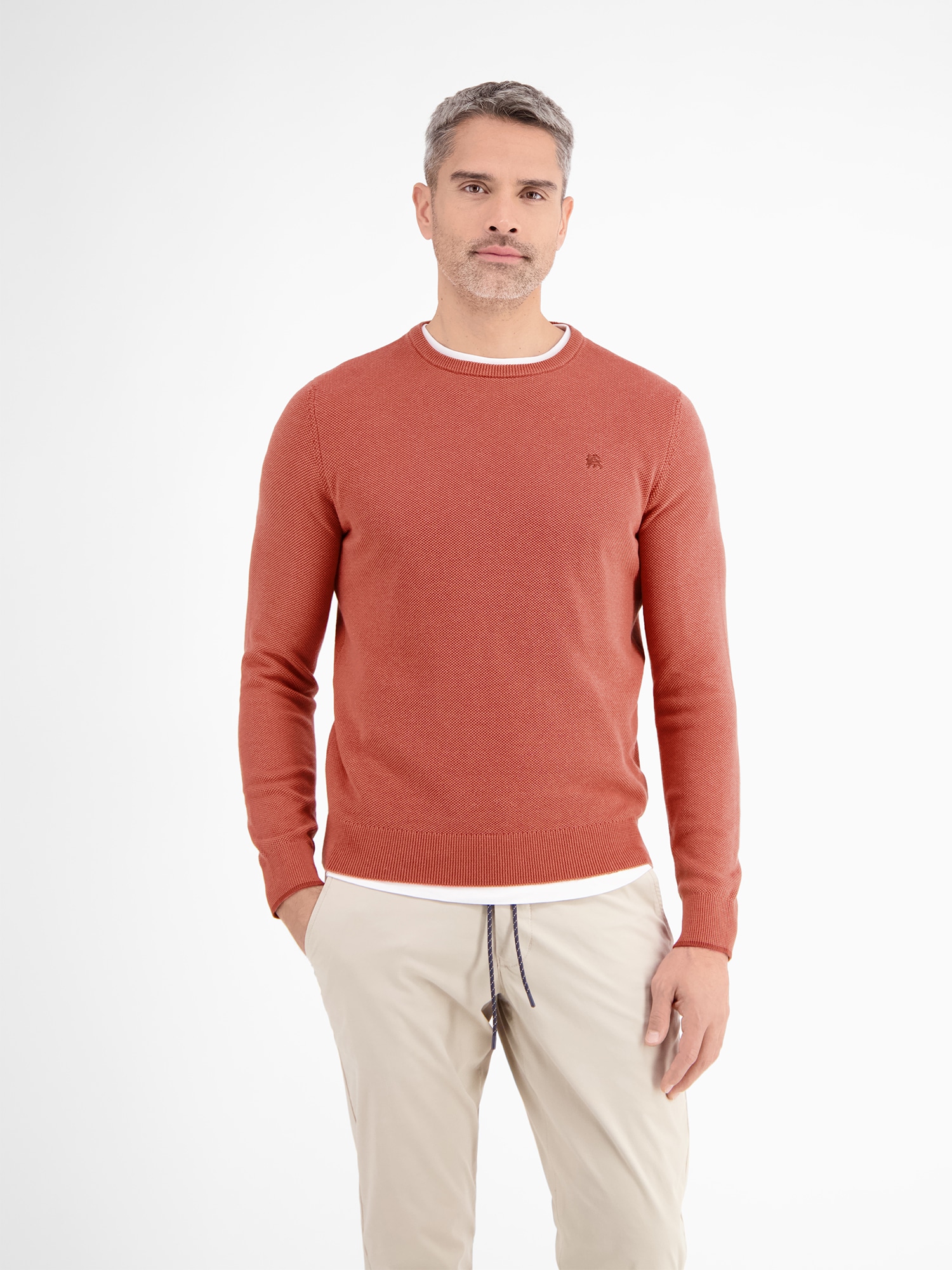 LERROS Strickpullover »LERROS Leichter Strickpullover, gerippt« LERROS Strickpullover »LERROS Leichter Strickpullover, gerippt« von Lerros