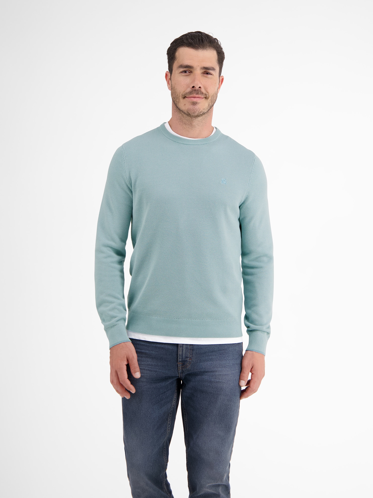 LERROS Strickpullover »LERROS Leichter Strickpullover mit schmaler Rippstruktur« LERROS Strickpullover »LERROS Leichter Strickpullover mit schmaler Rippstruktur« von Lerros