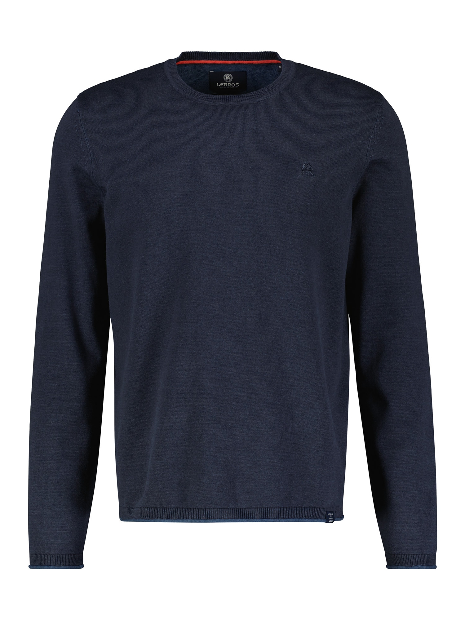 LERROS Strickpullover »LERROS Rundhalspullover, Flachstrick« LERROS Strickpullover »LERROS Rundhalspullover, Flachstrick« von Lerros