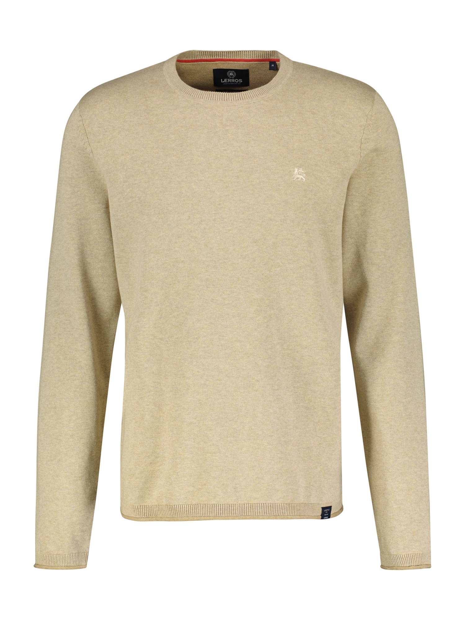 LERROS Strickpullover »LERROS Rundhalspullover, Flachstrick« LERROS Strickpullover »LERROS Rundhalspullover, Flachstrick« von Lerros