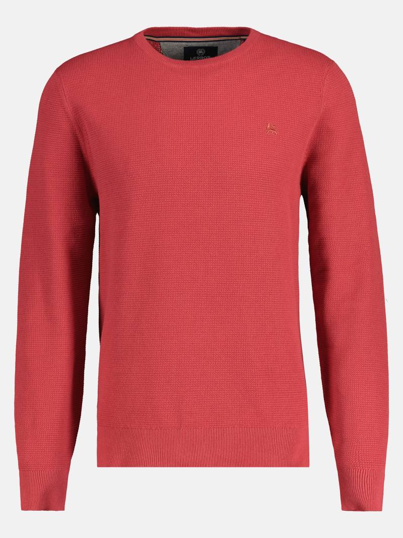 LERROS Strickpullover »LERROS Sportiver Crewneck-Strickpullover« von Lerros