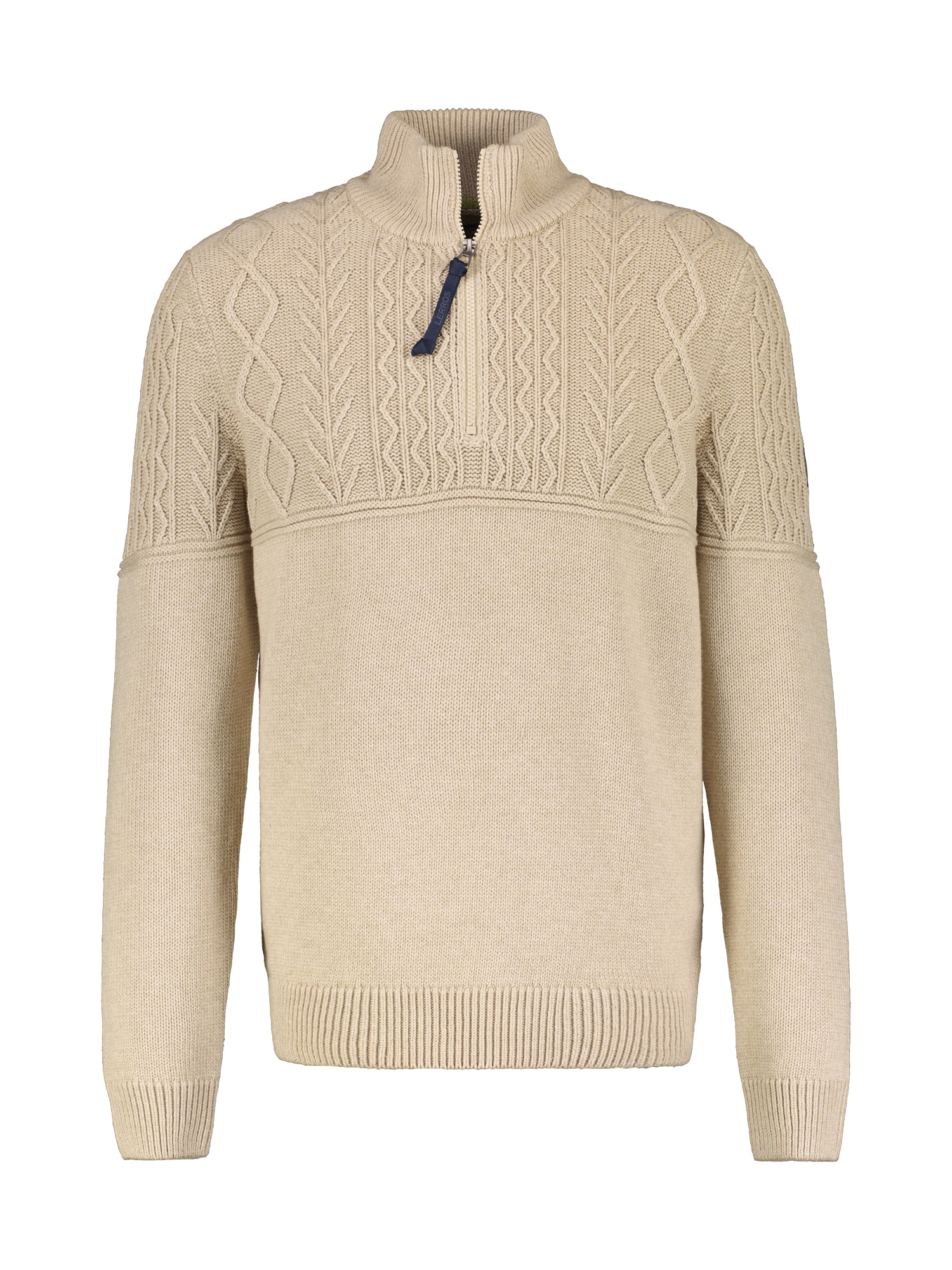 LERROS Strickpullover »LERROS Stricktroyer, tonal gemustert« LERROS Strickpullover »LERROS Stricktroyer, tonal gemustert« von Lerros