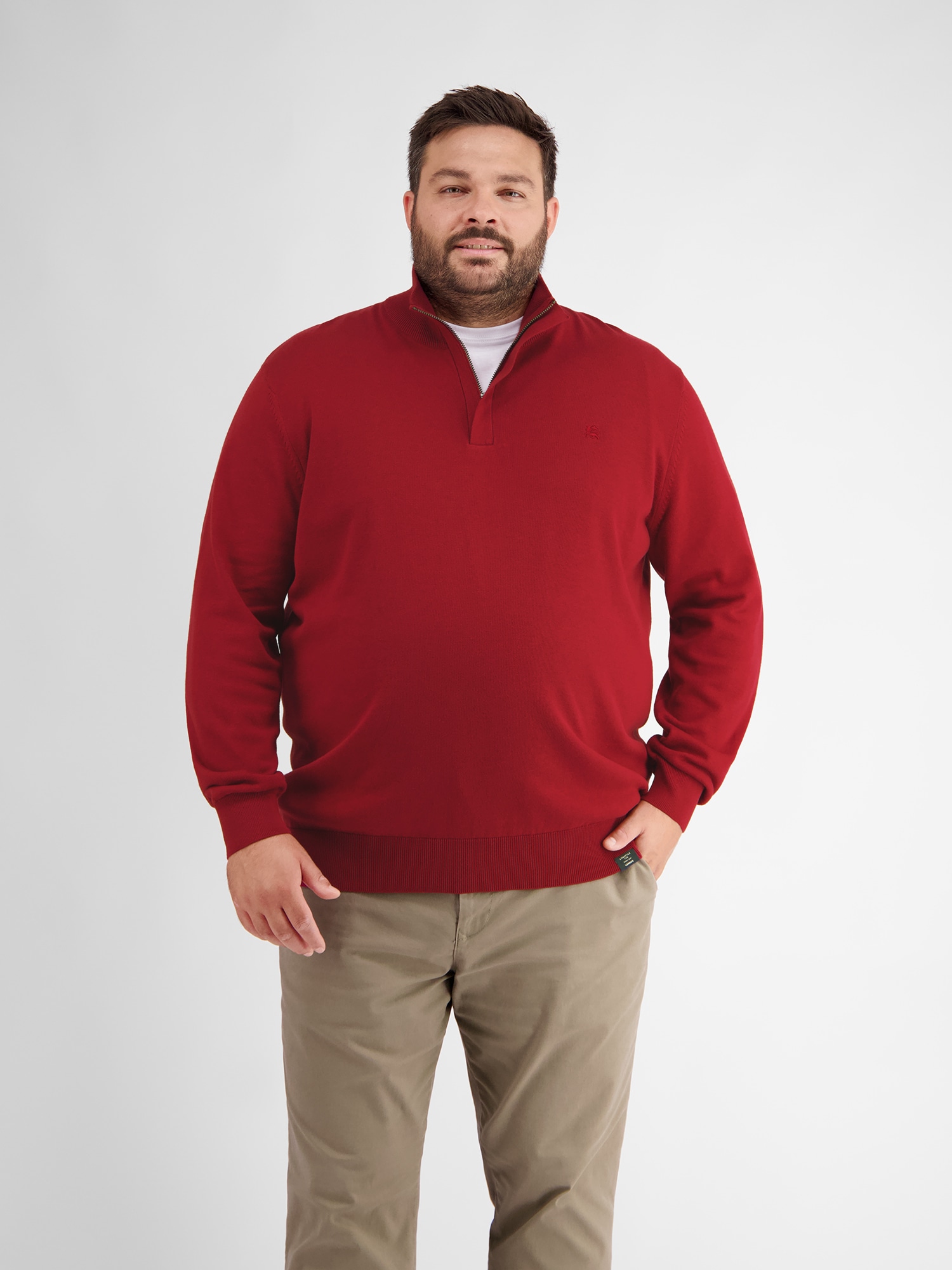 LERROS Strickpullover »LERROS Troyer in Flachstrickqualität« LERROS Strickpullover »LERROS Troyer in Flachstrickqualität« von Lerros