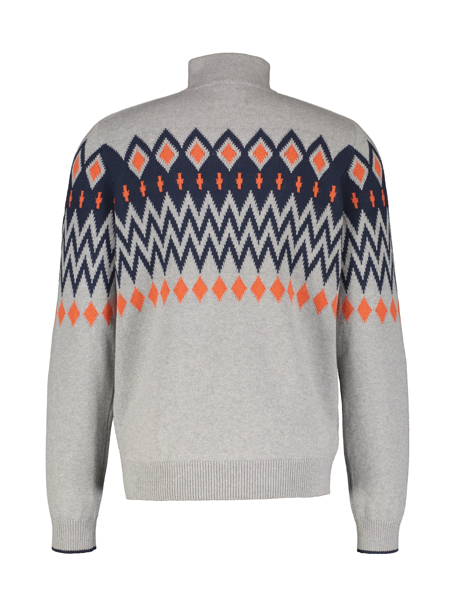 LERROS Strickpullover »LERROS Troyer in Norweger-Design« von Lerros