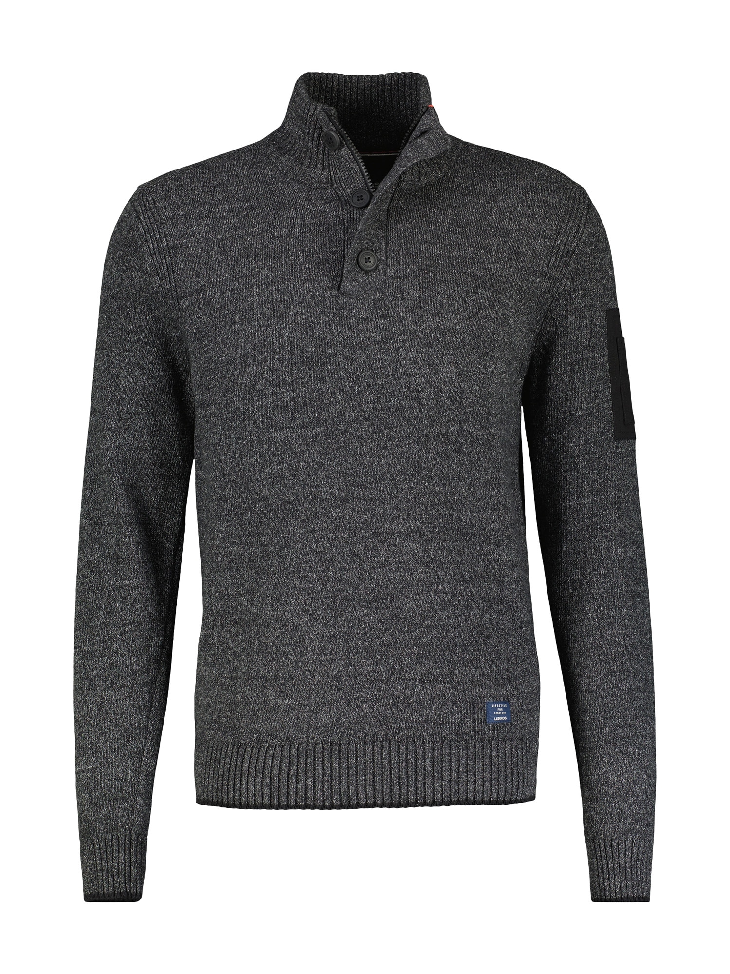 LERROS Strickpullover »LERROS Troyer in lebendiger Strickoptik« LERROS Strickpullover »LERROS Troyer in lebendiger Strickoptik« von Lerros