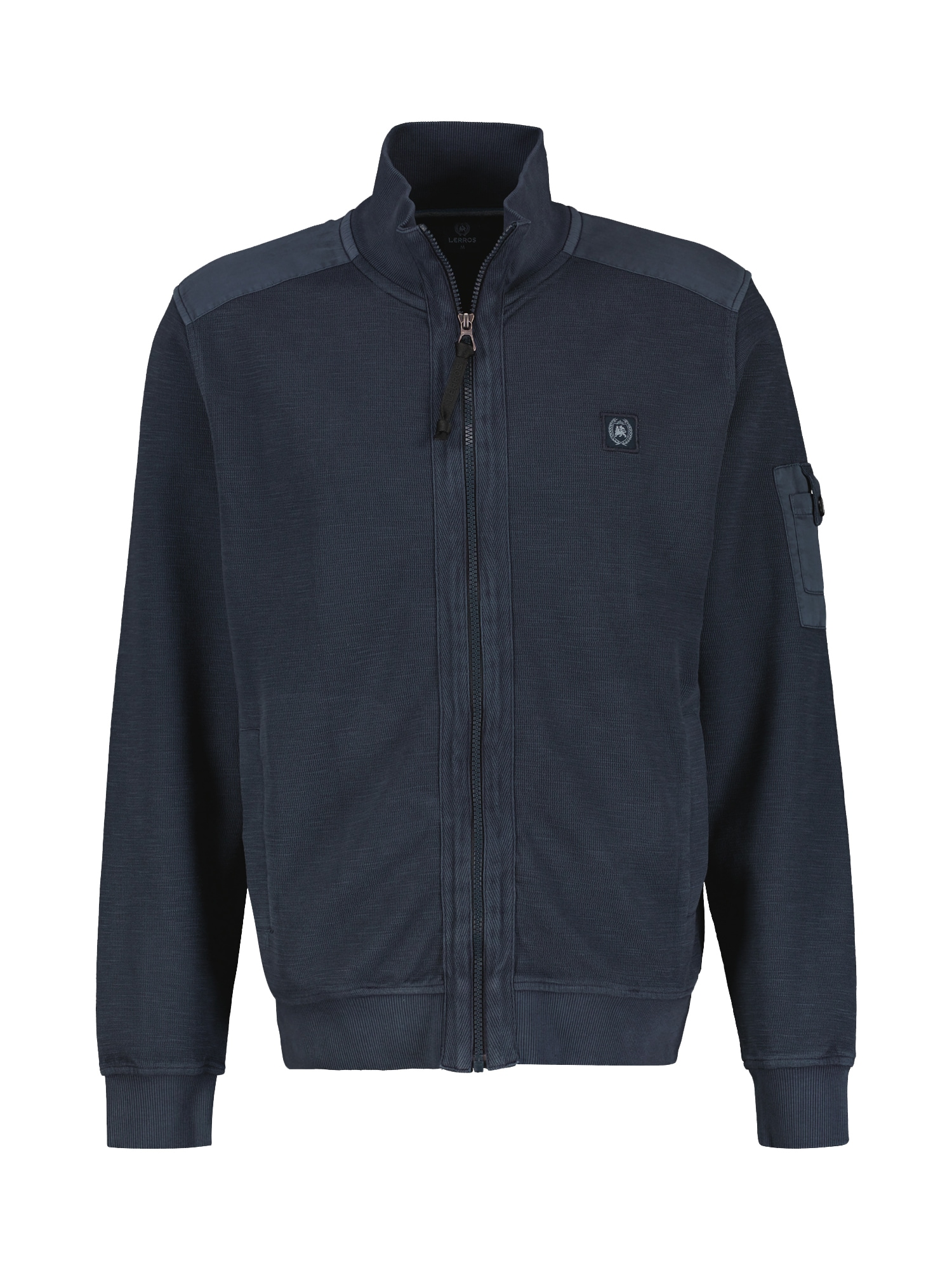 LERROS Sweatjacke »LERROS Strukturierte Sweatjacke mit Details« LERROS Sweatjacke »LERROS Strukturierte Sweatjacke mit Details« von Lerros