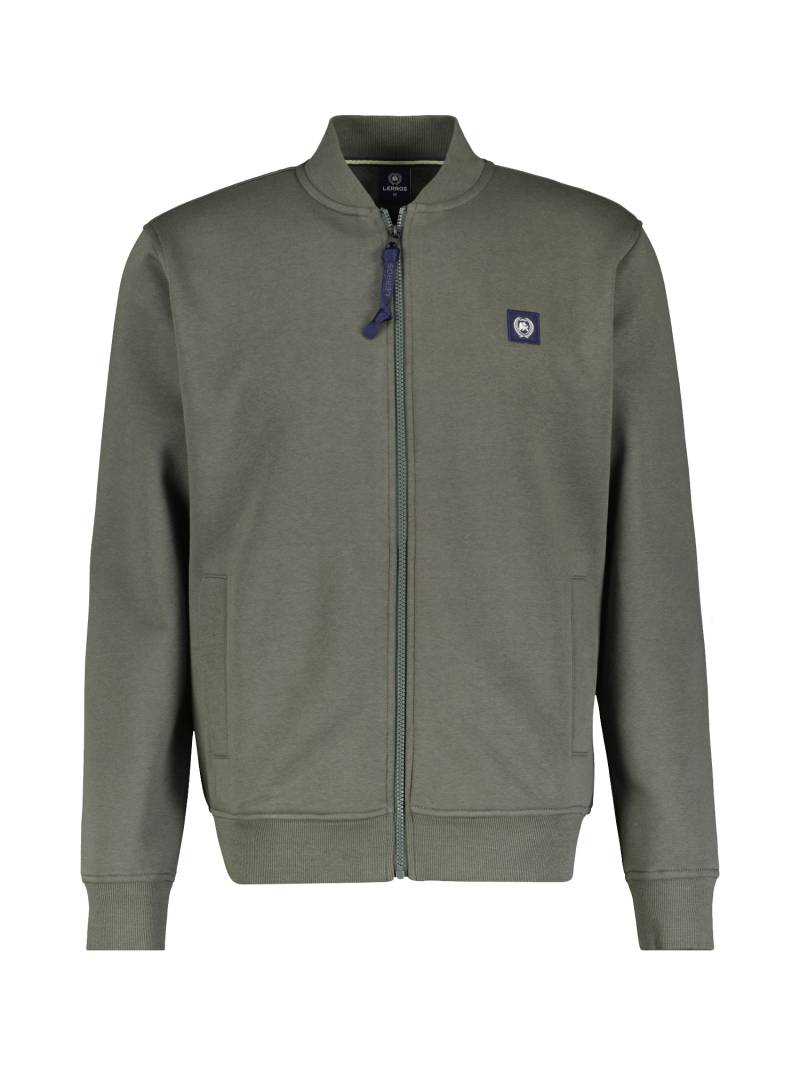 LERROS Sweatjacke »LERROS Sweatjacke mit Collegekragen« von Lerros