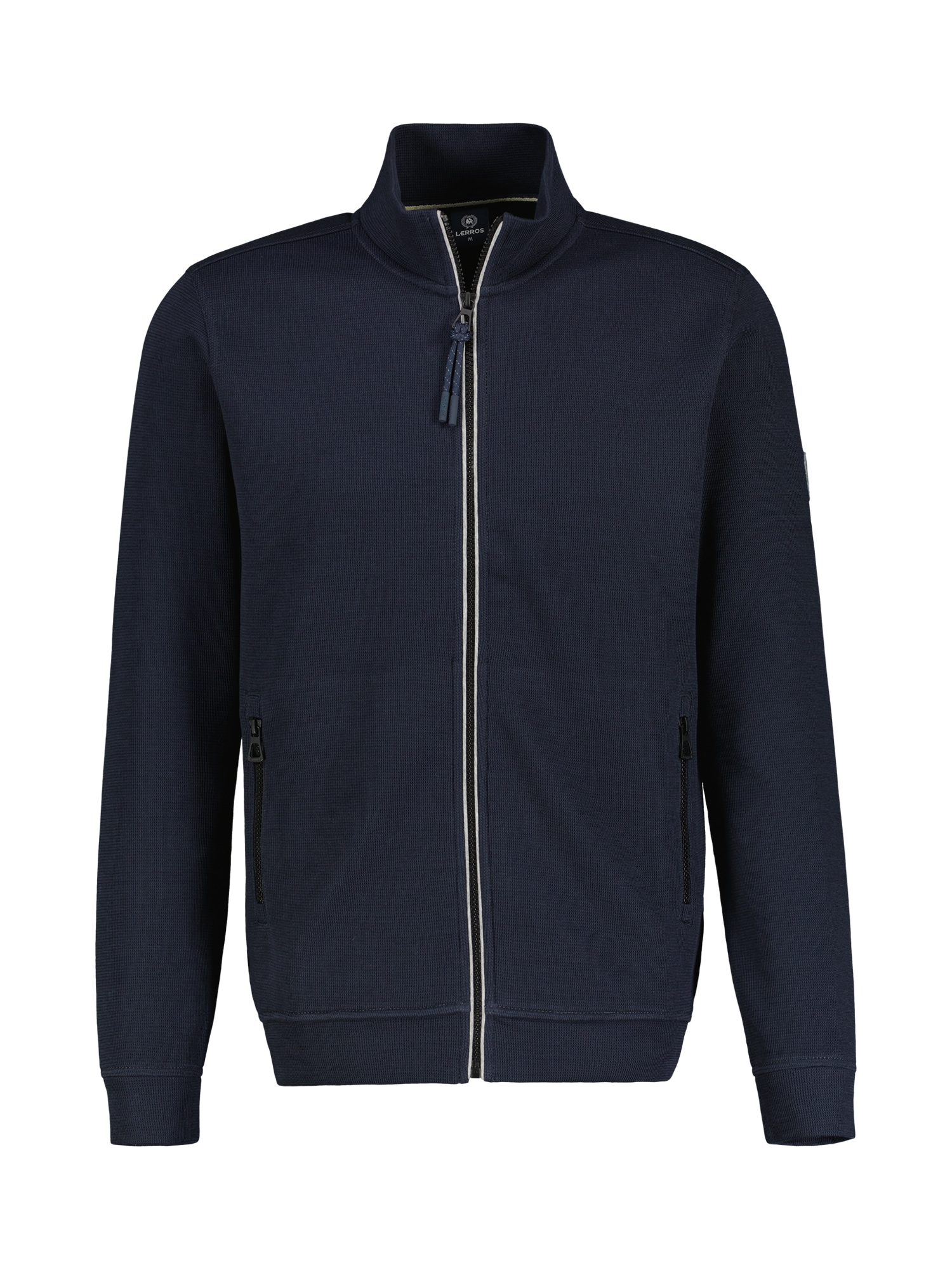 LERROS Sweatjacke »LERROS Unifarbene Herren-Sweatjacke« von Lerros