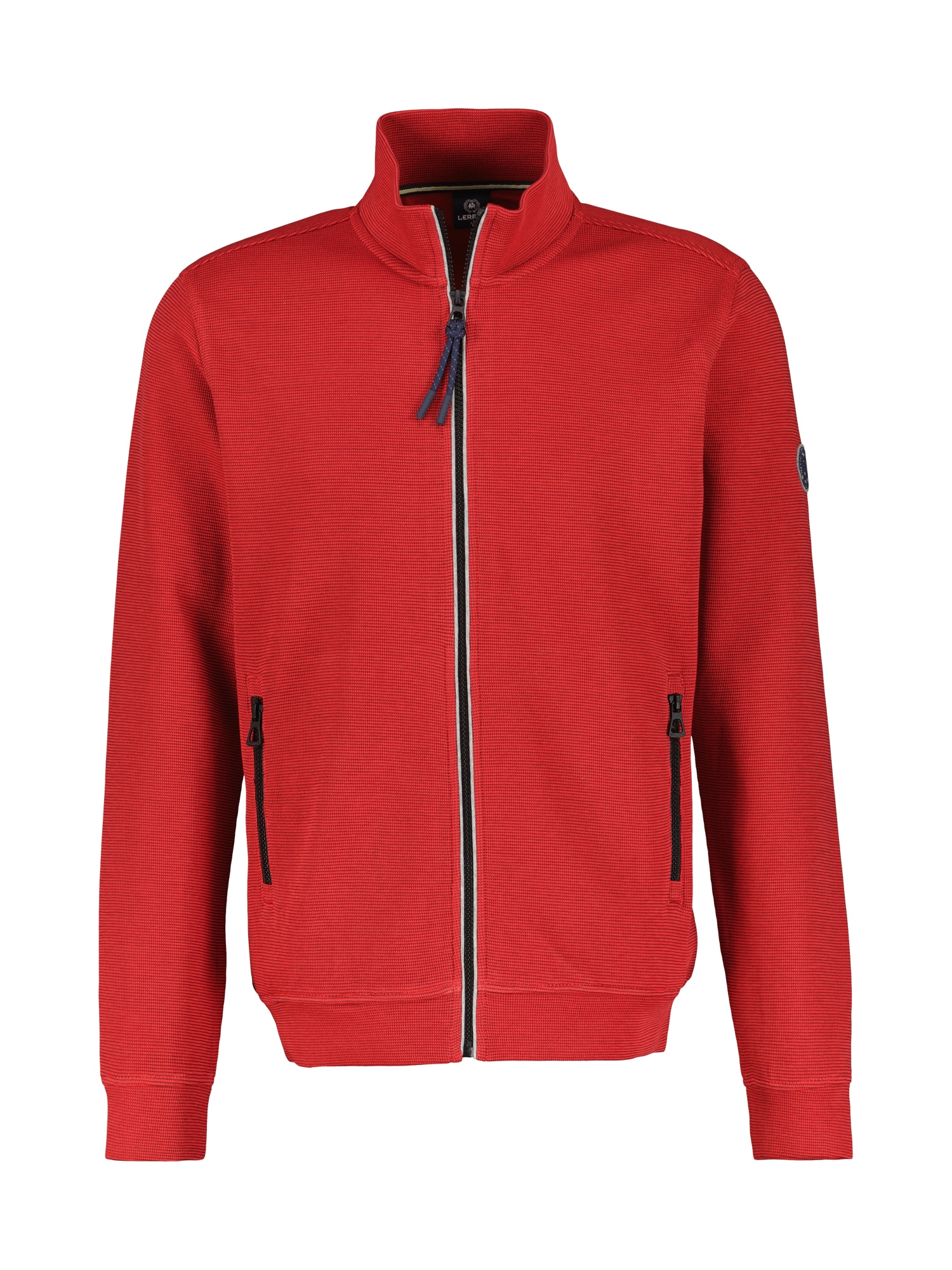 LERROS Sweatjacke »LERROS Unifarbene Herren-Sweatjacke« von Lerros